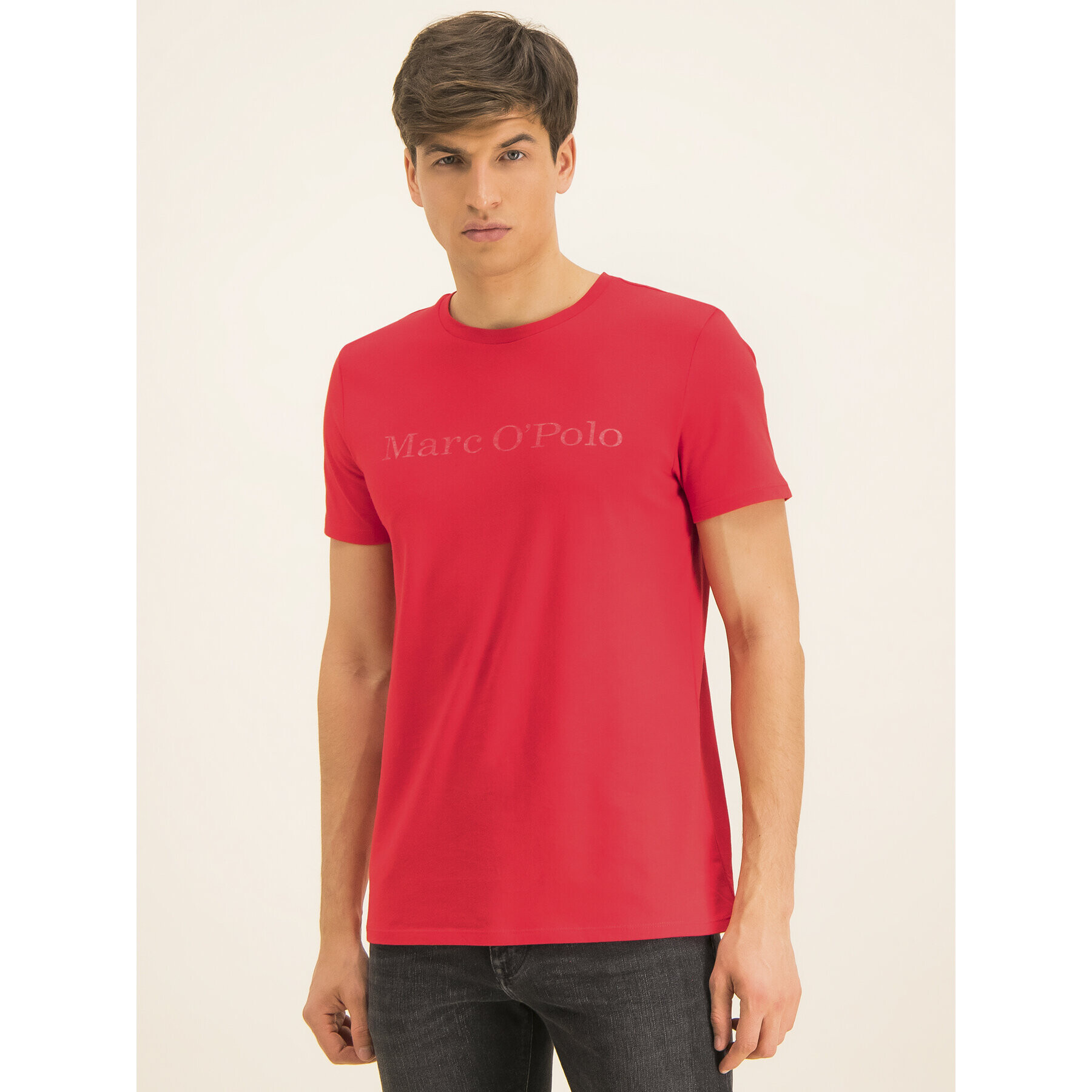 Marc O'Polo Тишърт 021 2220 51230 Червен Regular Fit - Pepit.bg