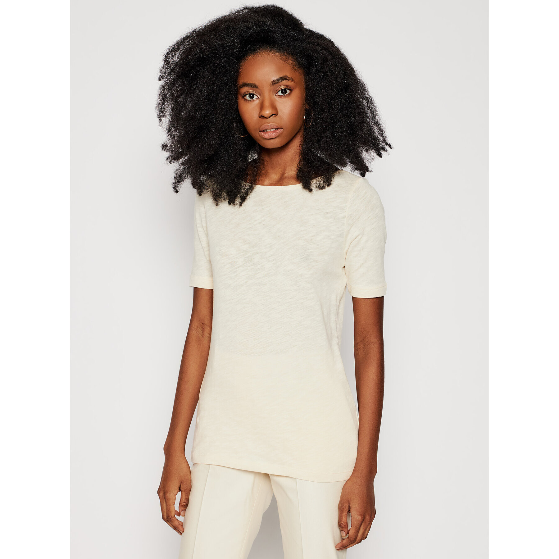 Marc O'Polo Тишърт 102 2261 51399 Бежов Regular Fit - Pepit.bg