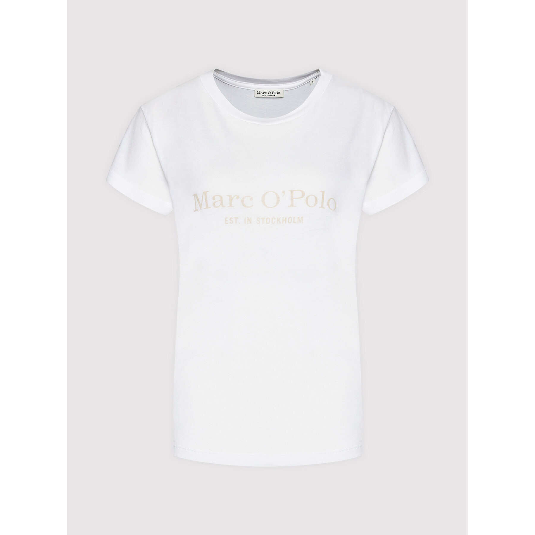 Marc O'Polo Тишърт 107 2100 51345 Бял Regular Fit - Pepit.bg