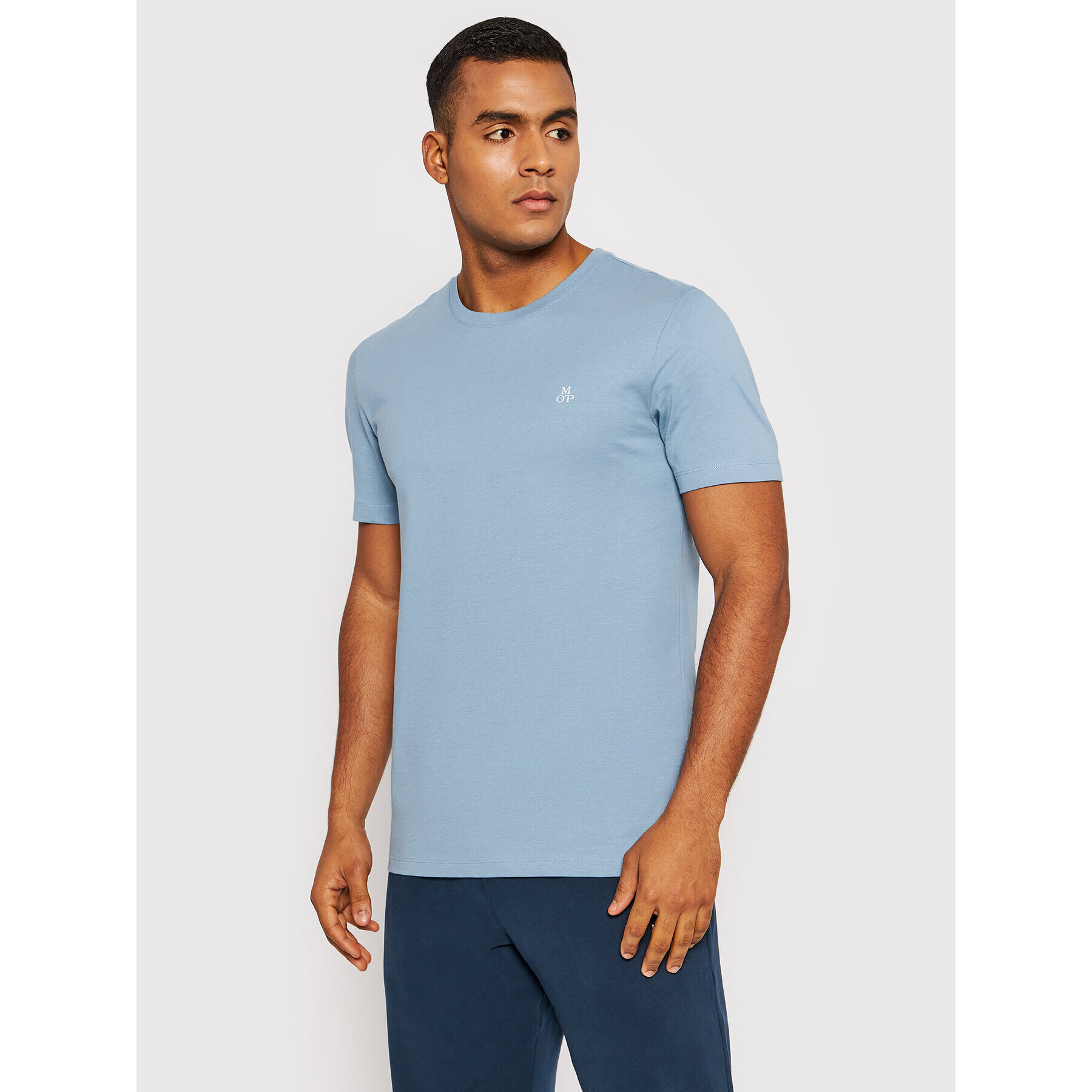 Marc O'Polo Тишърт 220 2220 51022 Син Regular Fit - Pepit.bg