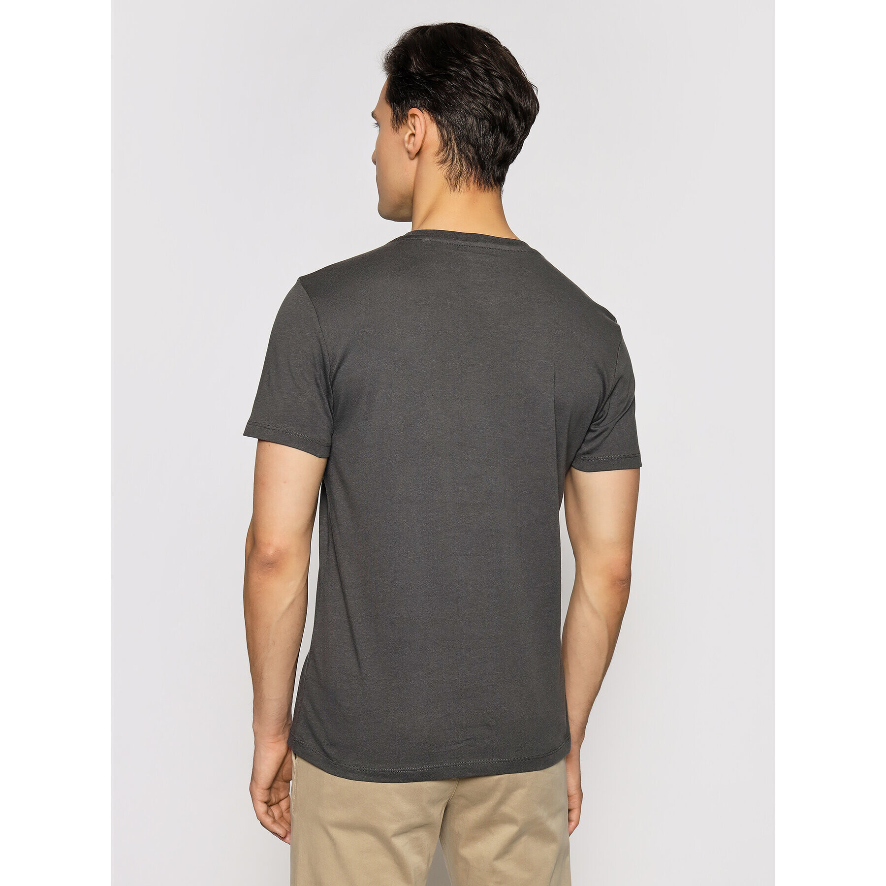 Marc O'Polo Тишърт B21 2220 51230 Сив Regular Fit - Pepit.bg