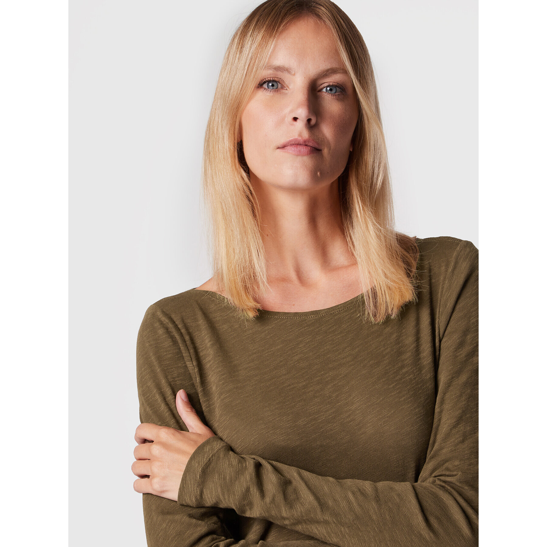 Marc O'Polo Блуза 208 2261 52199 Кафяв Regular Fit - Pepit.bg