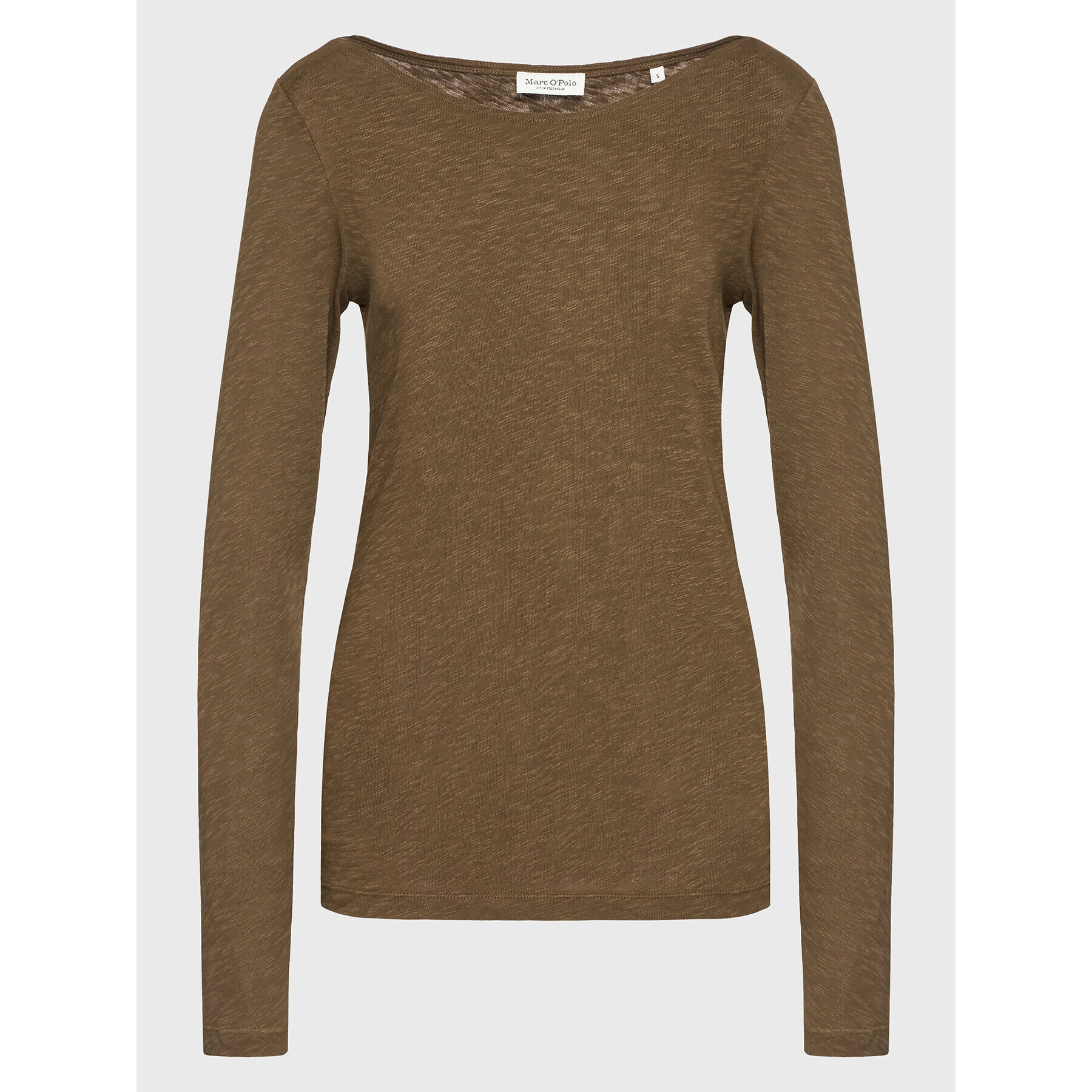 Marc O'Polo Блуза 208 2261 52199 Кафяв Regular Fit - Pepit.bg