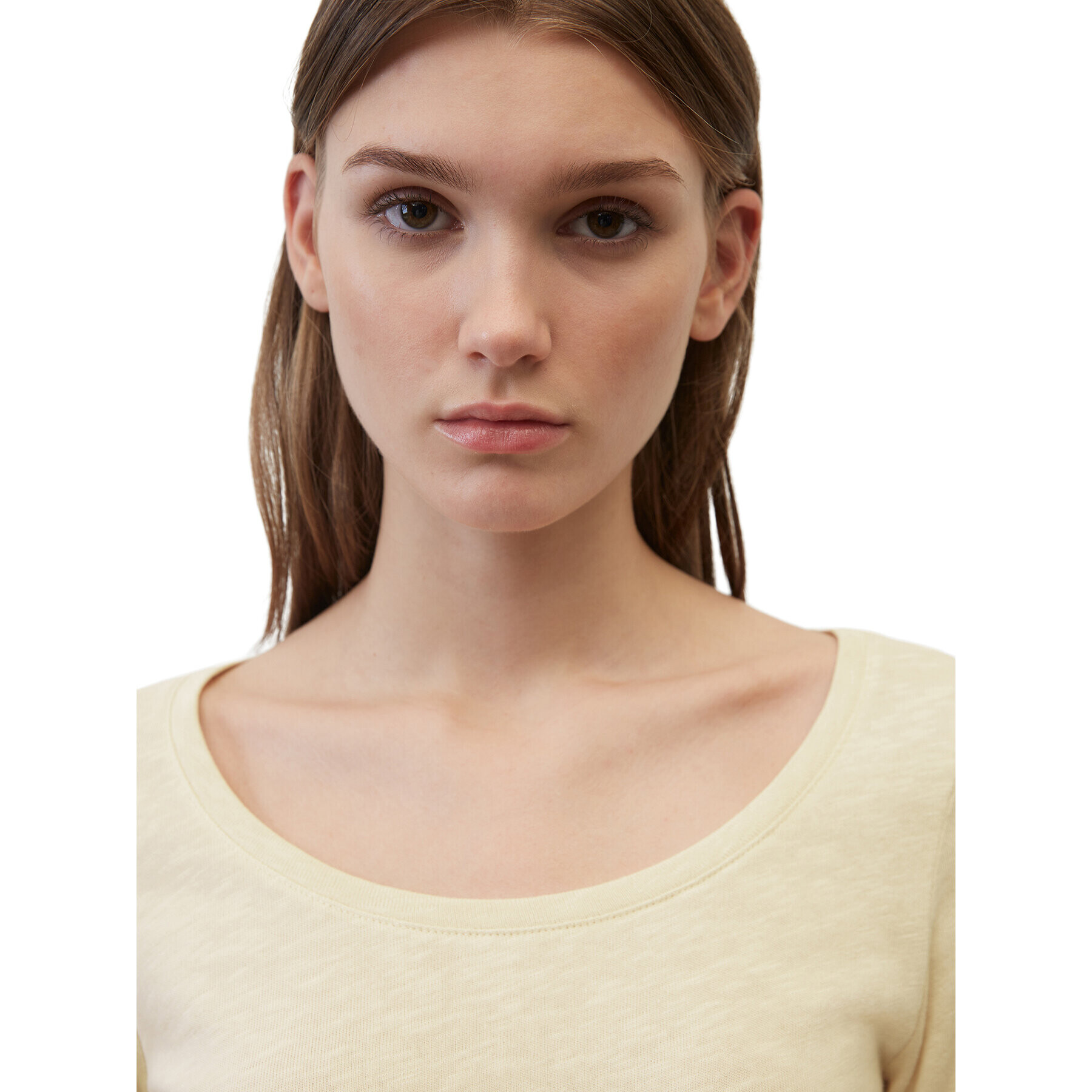 Marc O'Polo Блуза 301219752103 Бежов Regular Fit - Pepit.bg