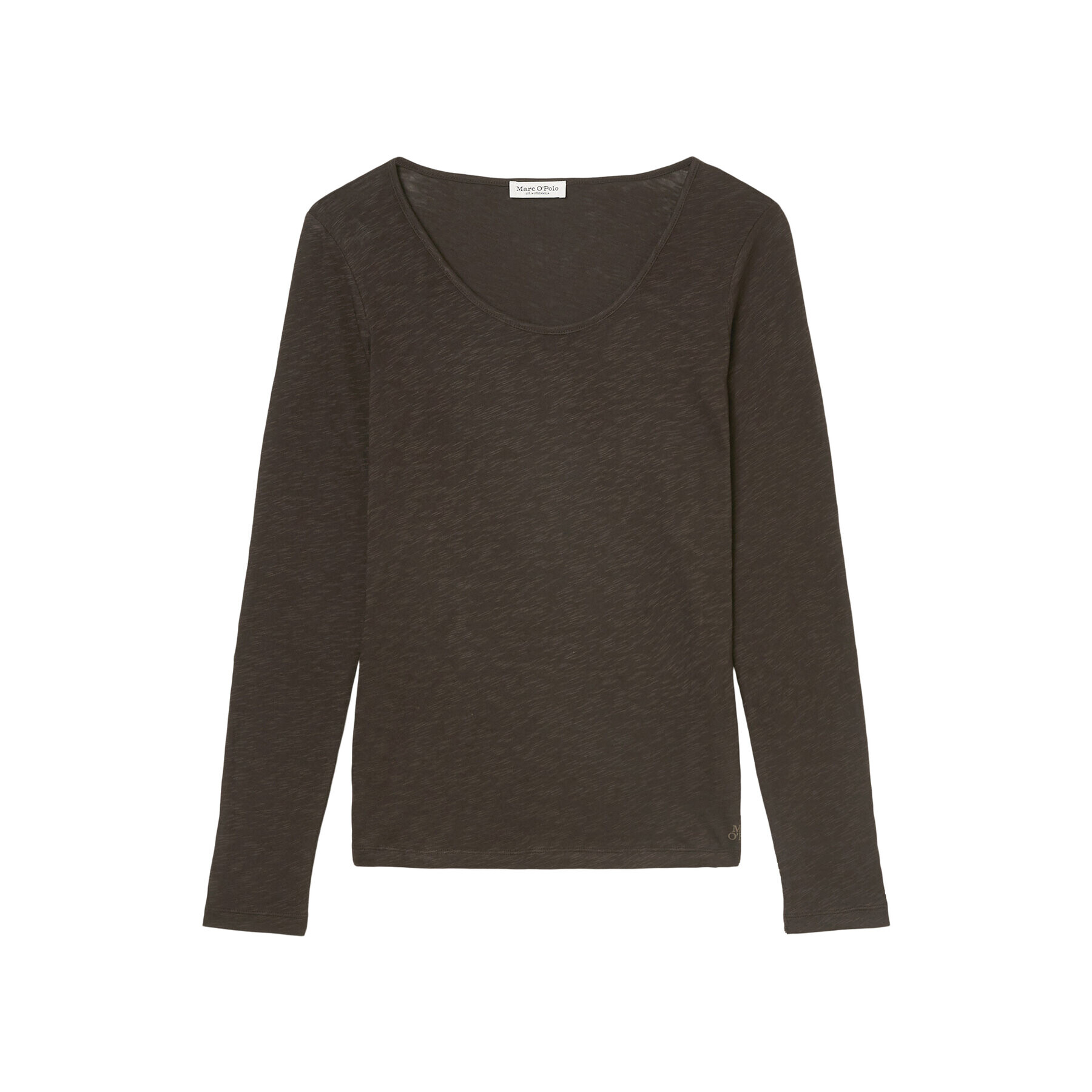 Marc O'Polo Блуза 302226152515 Кафяв Regular Fit - Pepit.bg