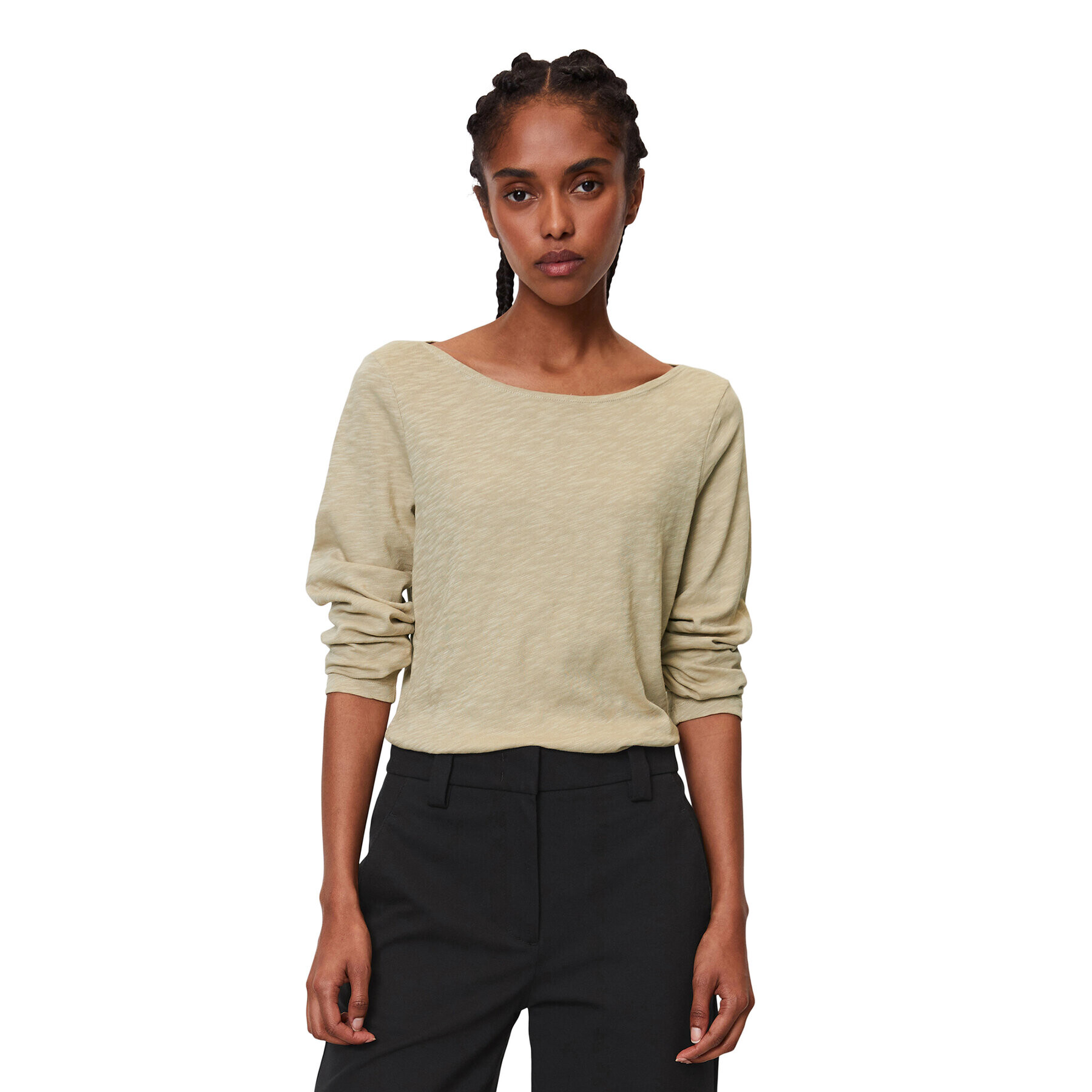 Marc O'Polo Блуза 307 2261 52199 Бежов Regular Fit - Pepit.bg