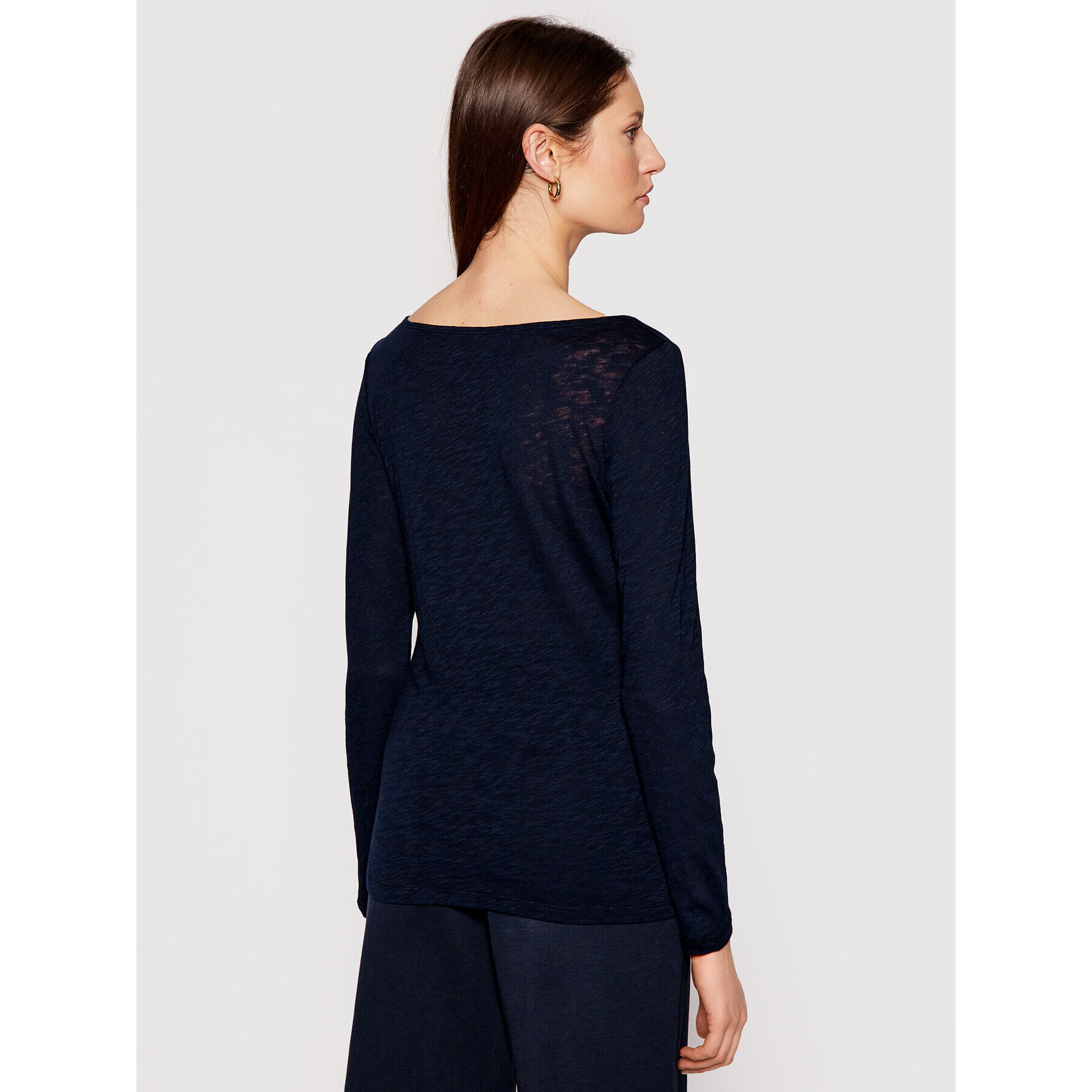 Marc O'Polo Блуза B01 22615 2199 Тъмносин Regular Fit - Pepit.bg