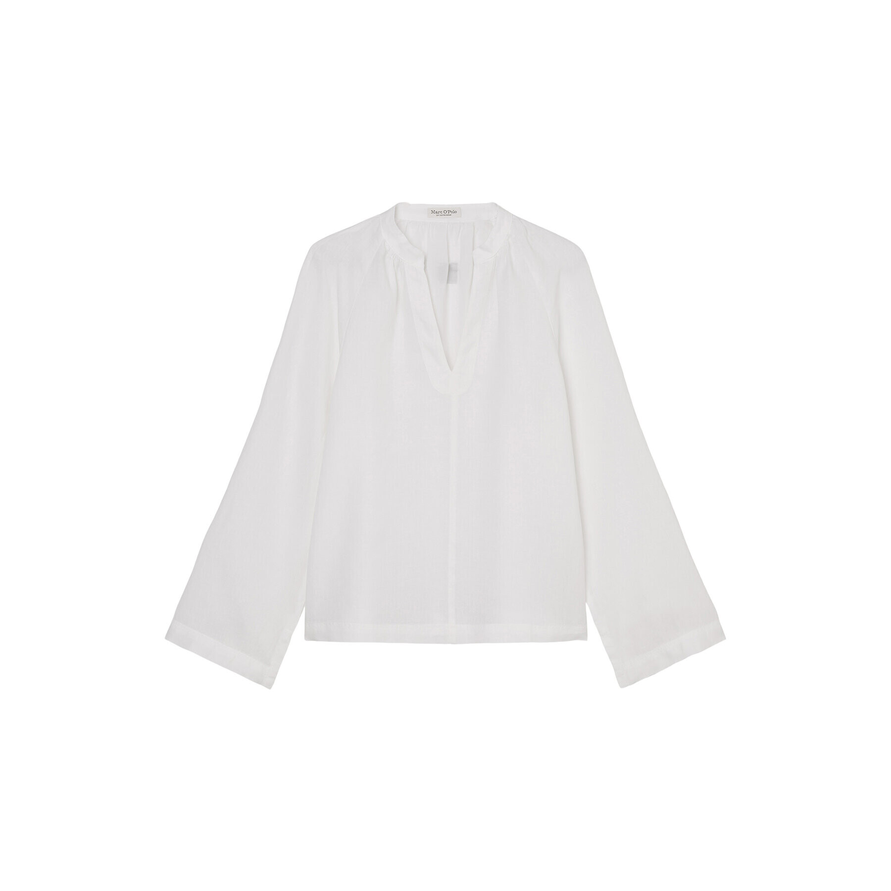 Marc O'Polo Блуза M03130542081 Бял Regular Fit - Pepit.bg
