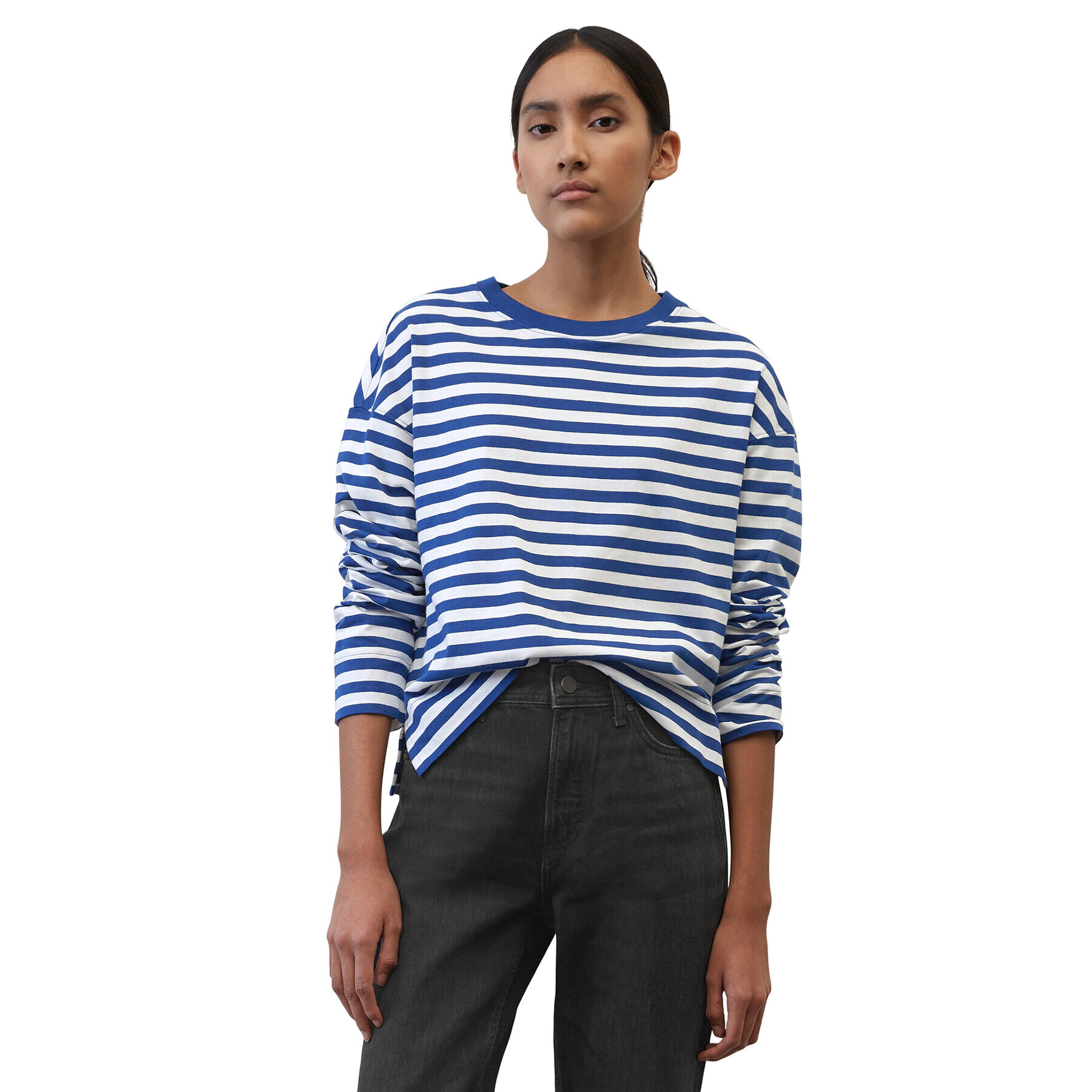 Marc O'Polo Denim Блуза M41215952019 Син Regular Fit - Pepit.bg