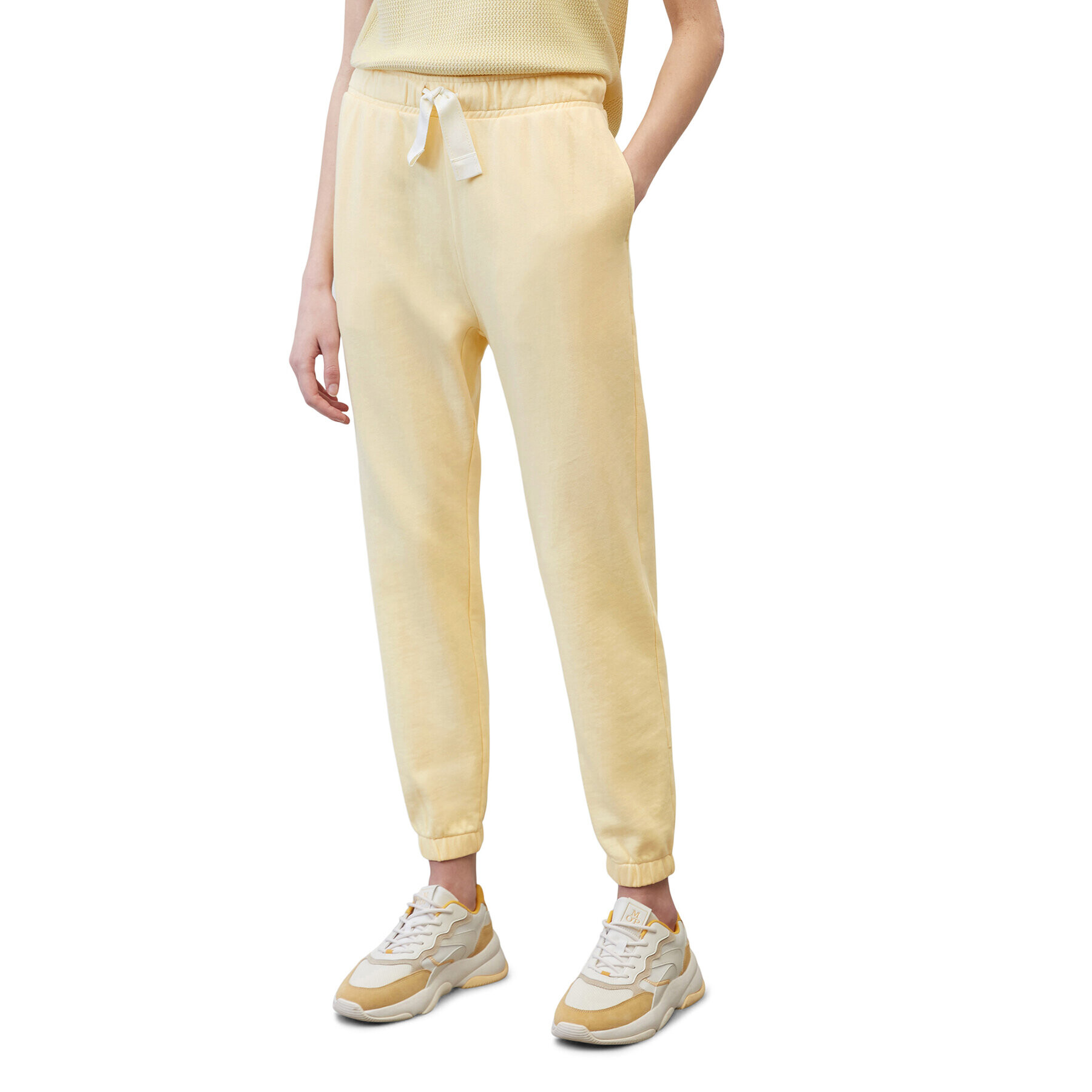 Marc O'Polo Долнище анцуг 302400119029 Жълт Regular Fit - Pepit.bg