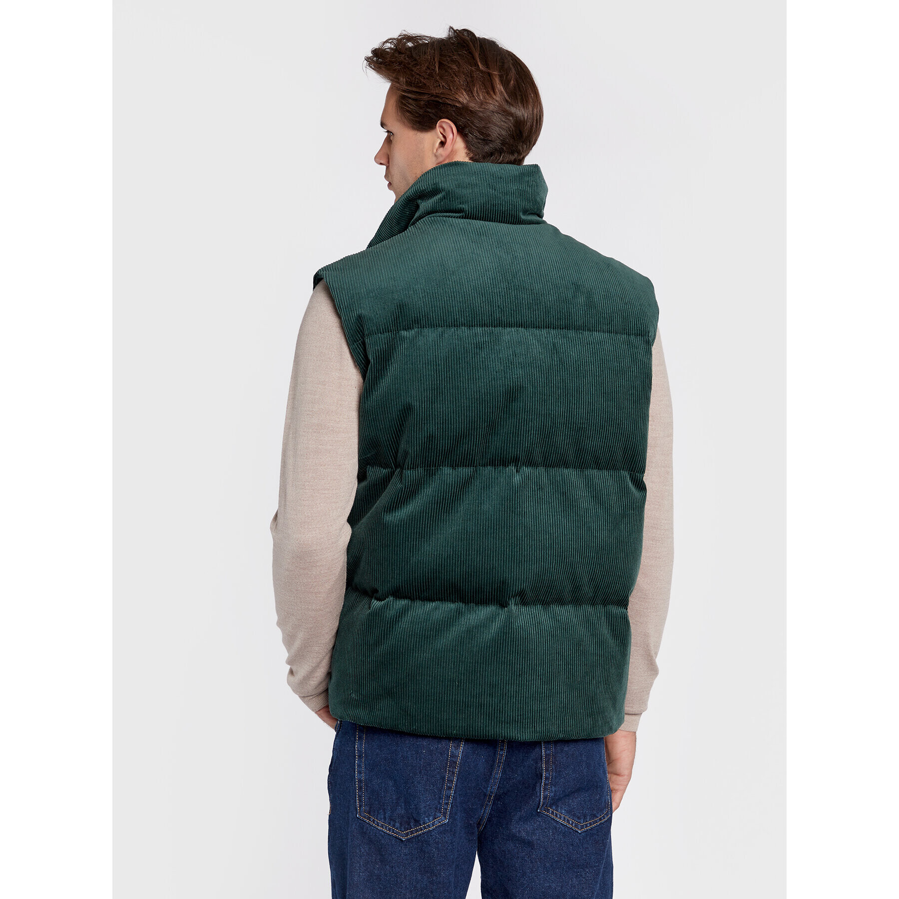 Marc O'Polo Елек 229 0139 72006 Зелен Regular Fit - Pepit.bg