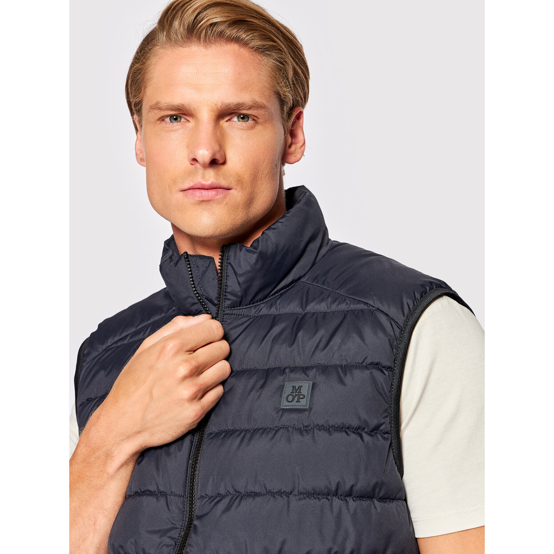 Marc O'Polo Елек B21 0960 72022 Тъмносин Regular Fit - Pepit.bg