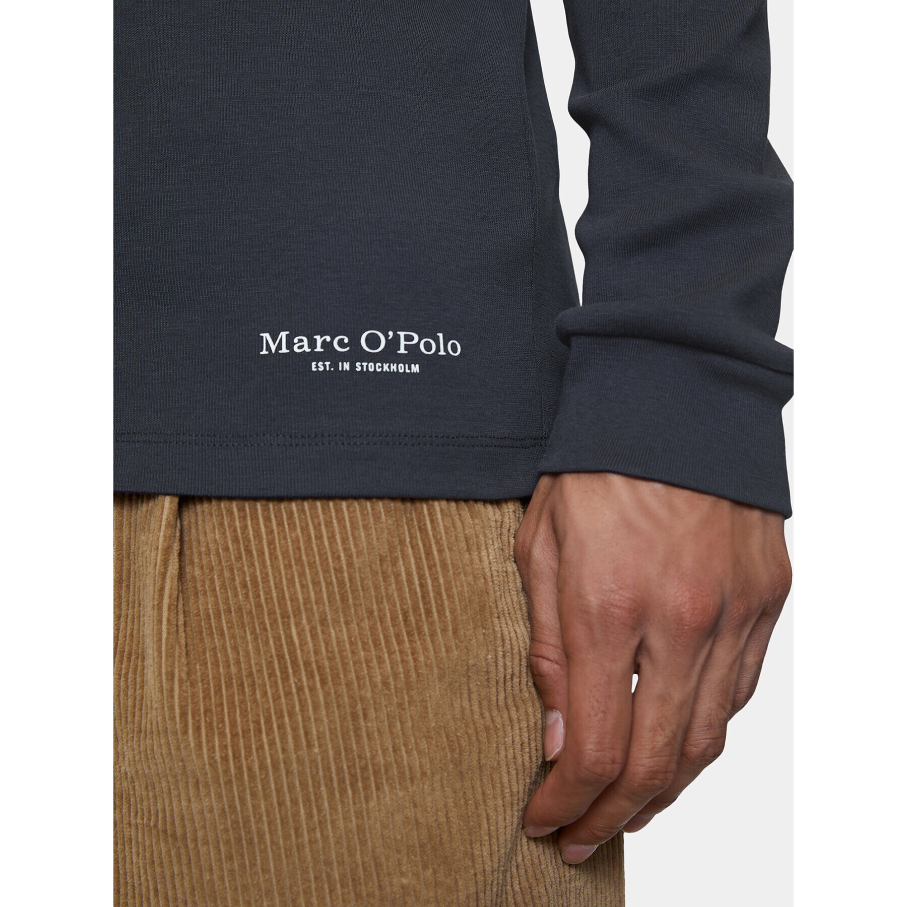 Marc O'Polo Поло M29 2202 52100 Тъмносин Regular Fit - Pepit.bg