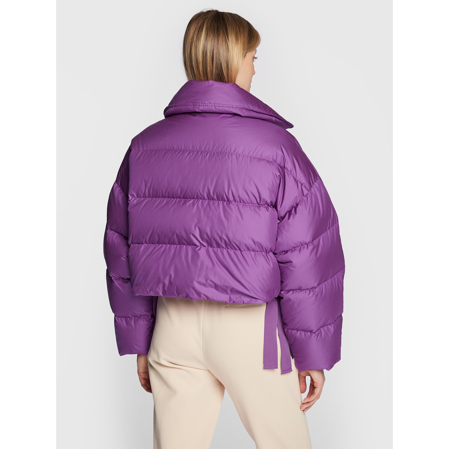 Marc O'Polo Пухено яке 209 0808 70007 Виолетов Oversize - Pepit.bg