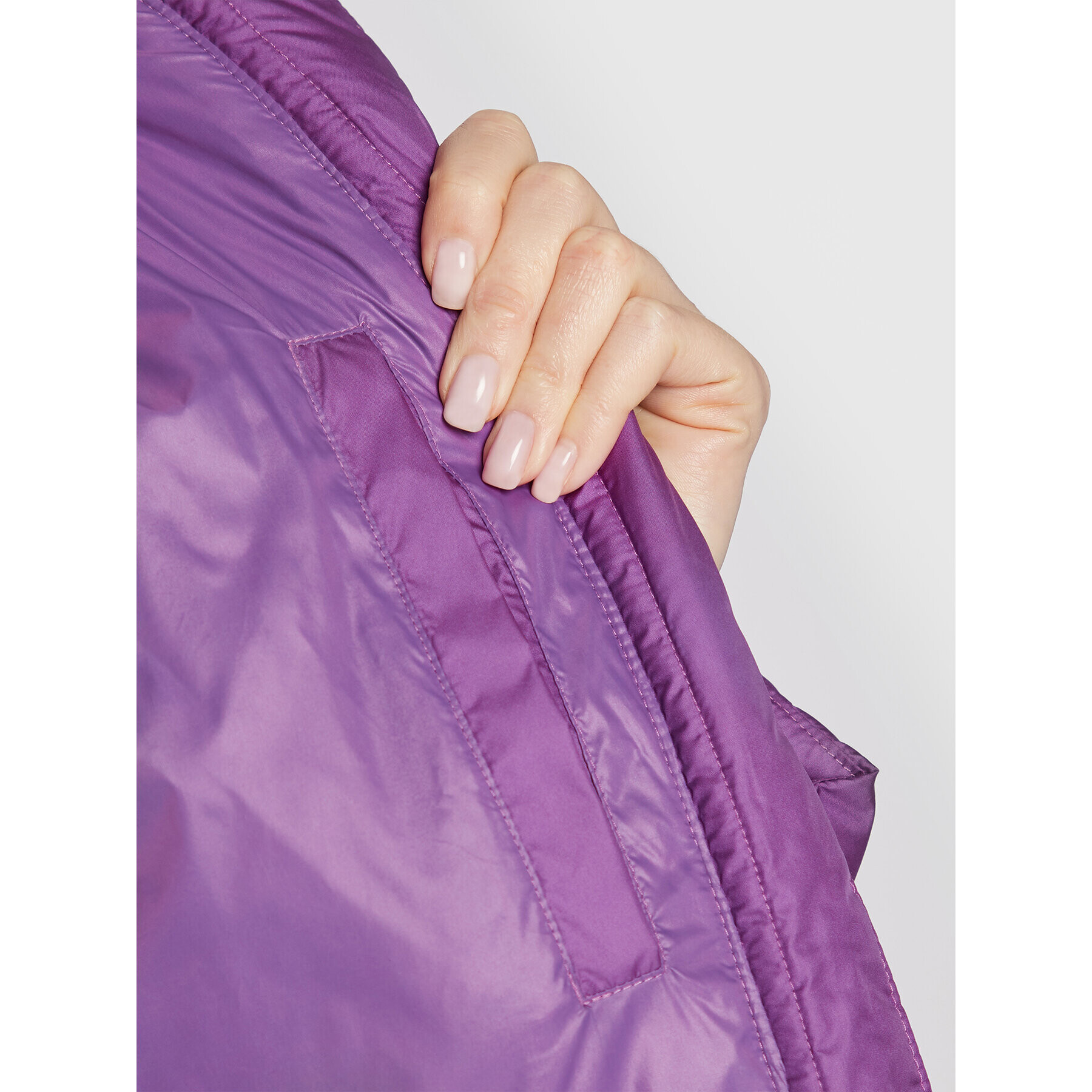 Marc O'Polo Пухено яке 209 0808 70007 Виолетов Oversize - Pepit.bg