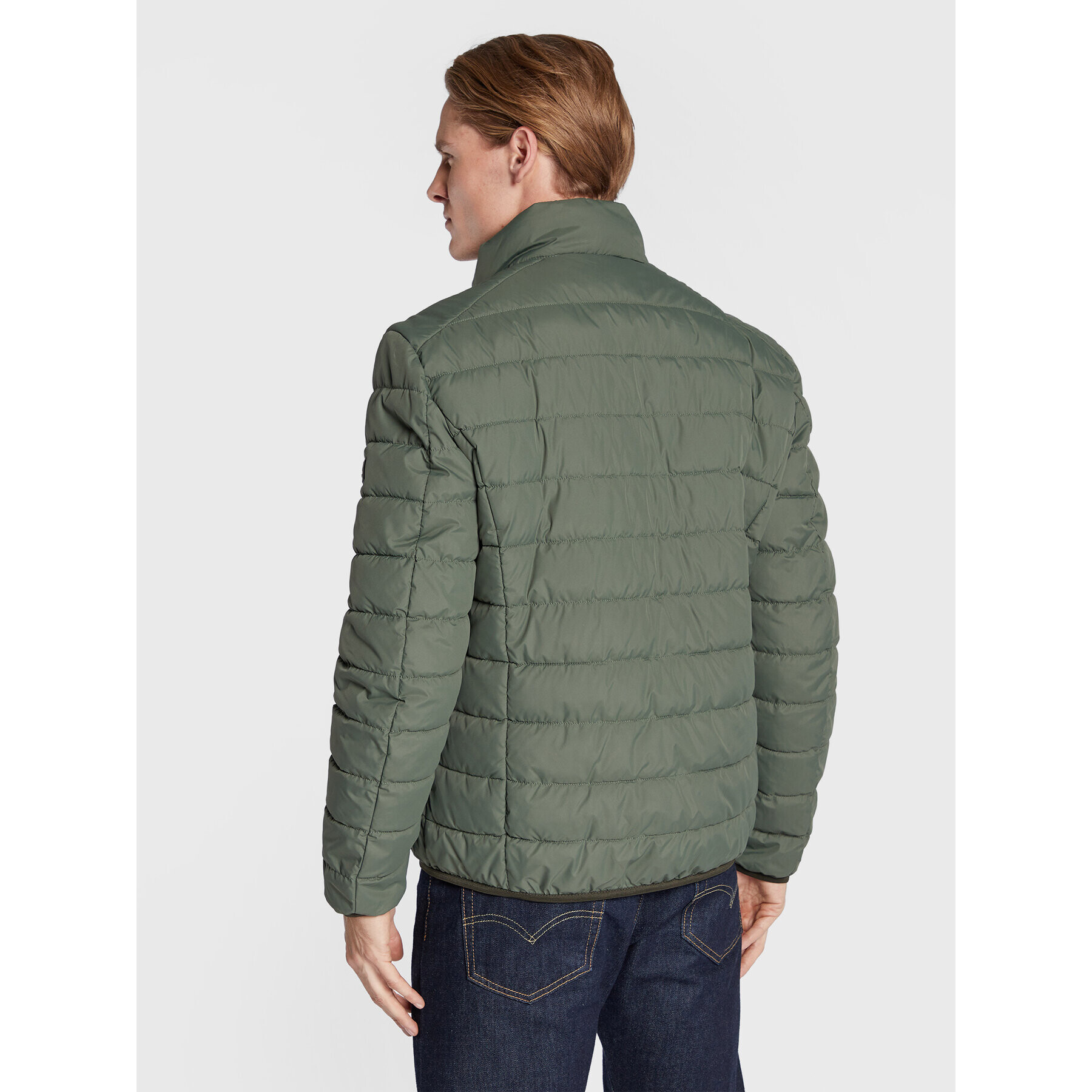 Marc O'Polo Пухено яке 228 0960 70188 Зелен Regular Fit - Pepit.bg