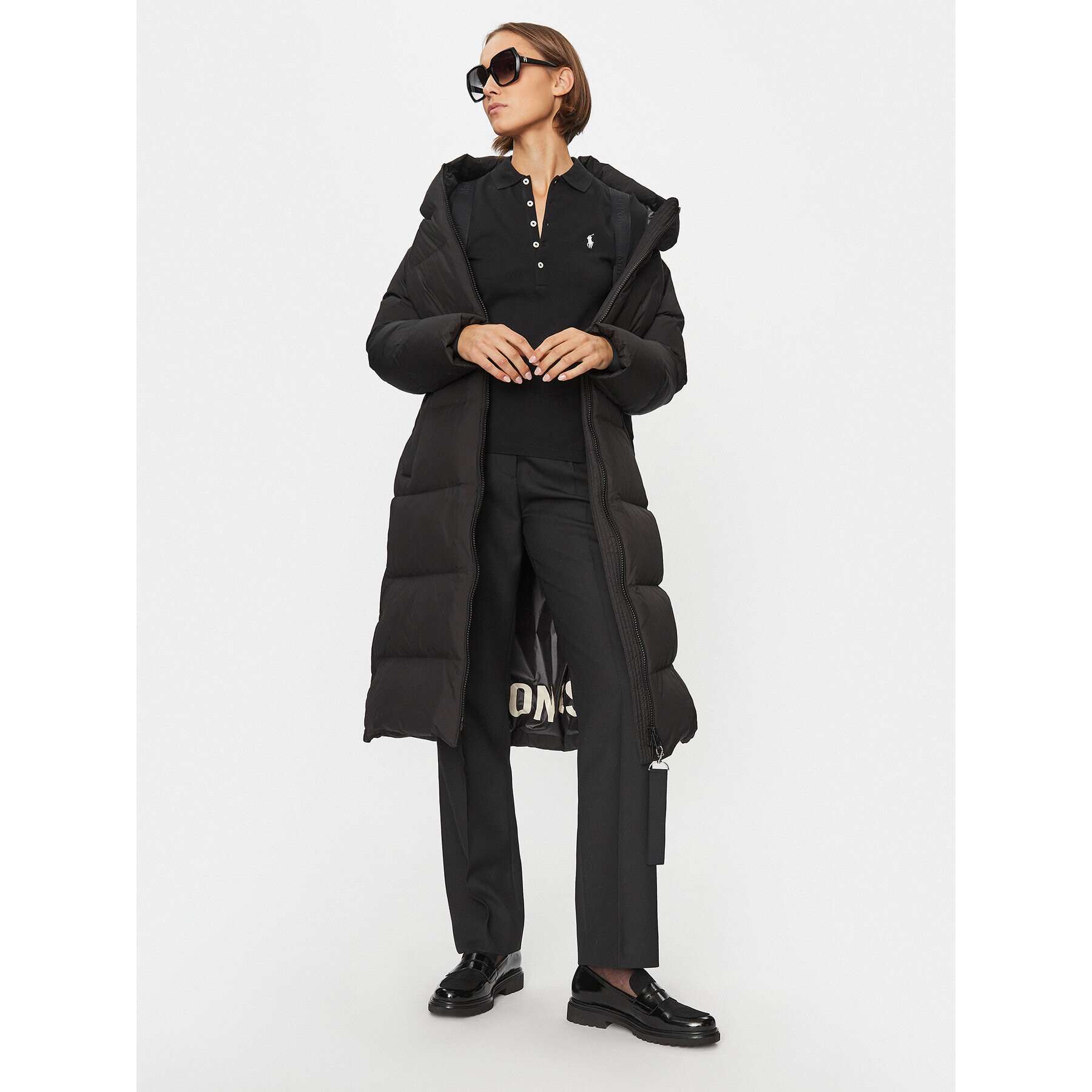Marc O'Polo Пухено яке 309 0874 71075 Черен Regular Fit - Pepit.bg