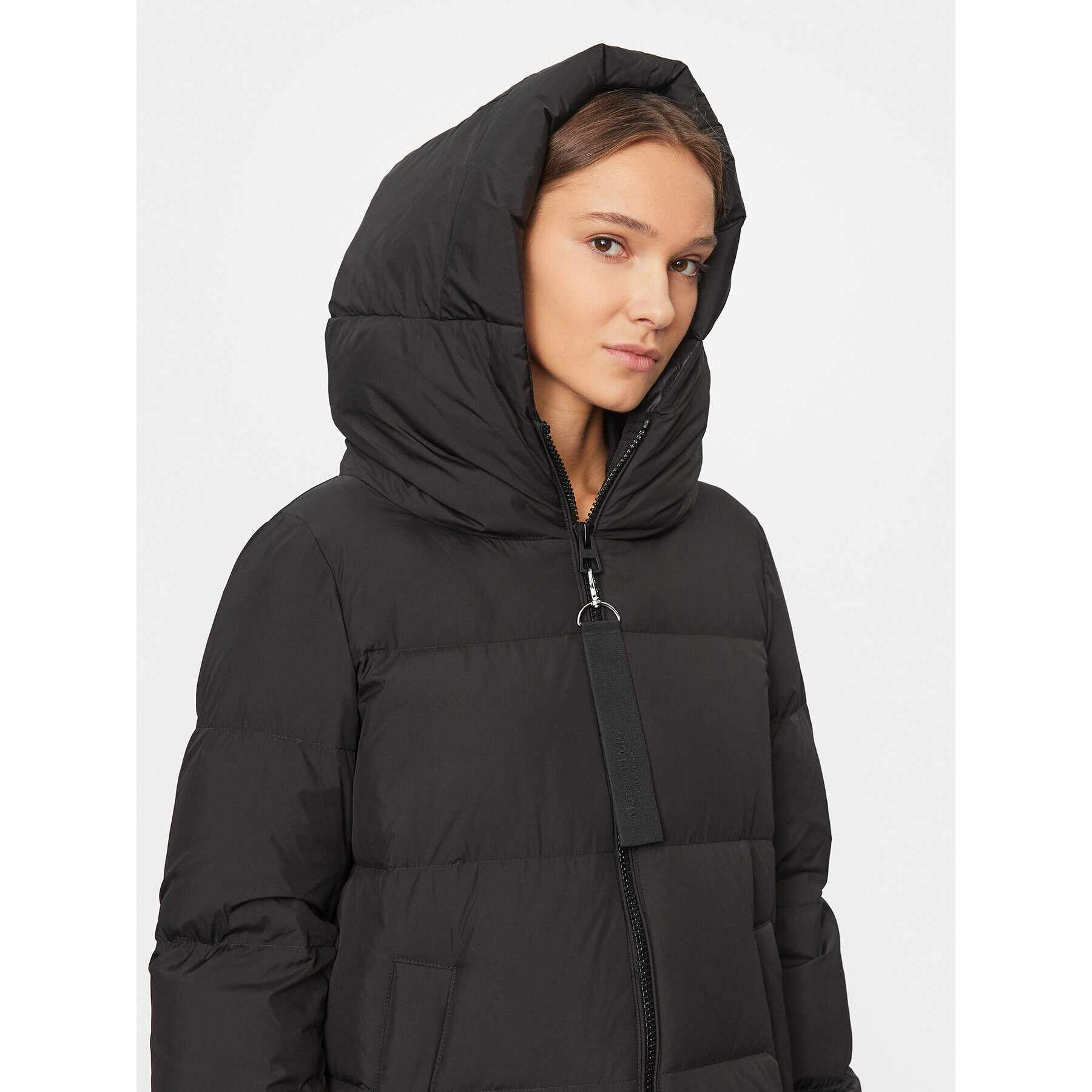 Marc O'Polo Пухено яке 309 0874 71075 Черен Regular Fit - Pepit.bg