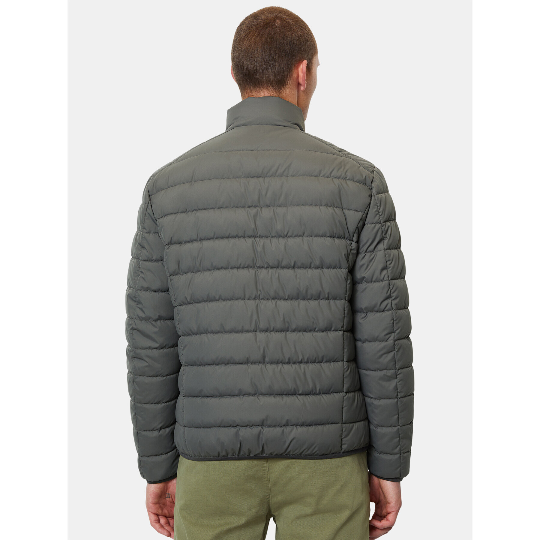 Marc O'Polo Пухено яке 328 0960 70188 Сив Regular Fit - Pepit.bg