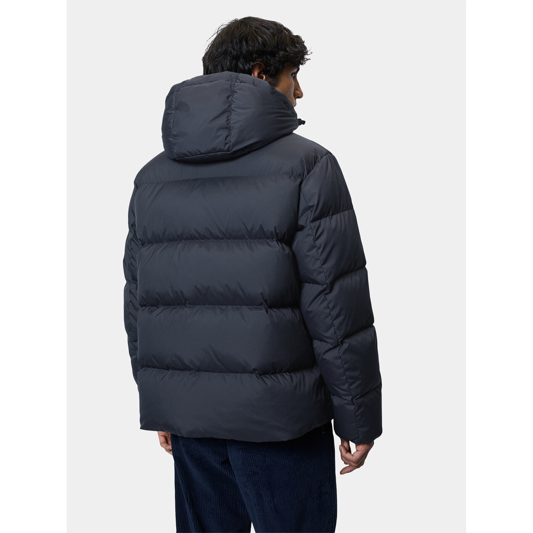 Marc O'Polo Пухено яке 329096070048 Тъмносин Regular Fit - Pepit.bg