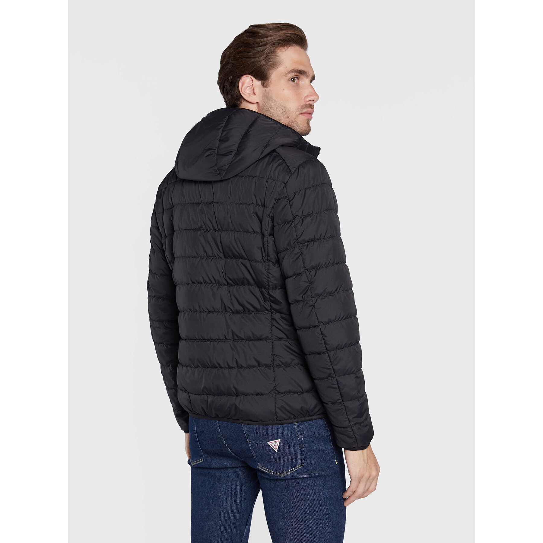 Marc O'Polo Пухено яке M28 0960 70016 Черен Regular Fit - Pepit.bg