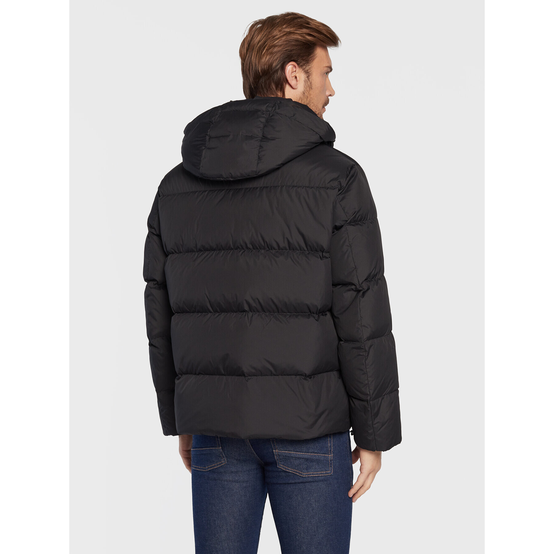 Marc O'Polo Пухено яке M29 0960 70048 Черен Oversize - Pepit.bg