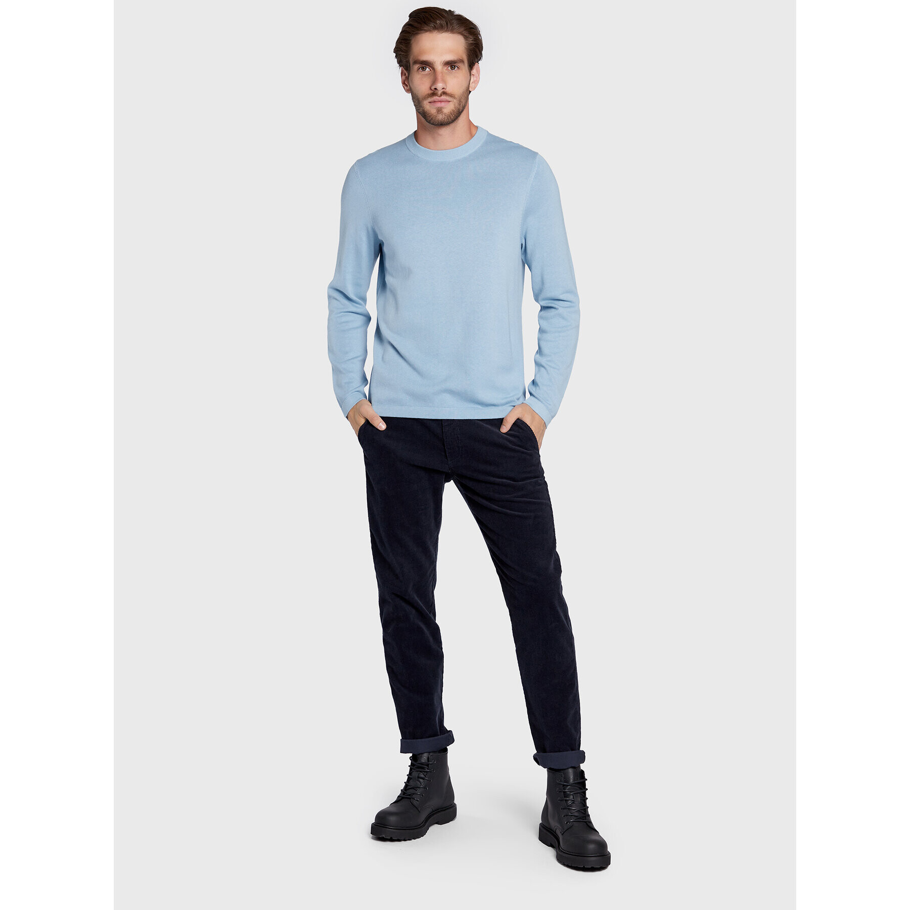 Marc O'Polo Пуловер 228 5092 60366 Син Regular Fit - Pepit.bg