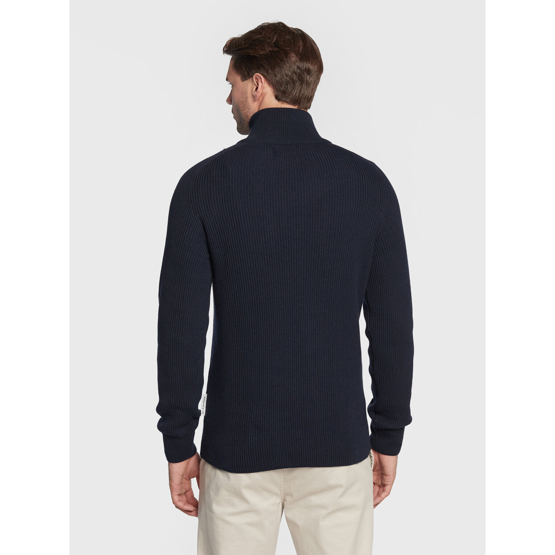 Marc O'Polo Пуловер 229 5157 60392 Тъмносин Regular Fit - Pepit.bg