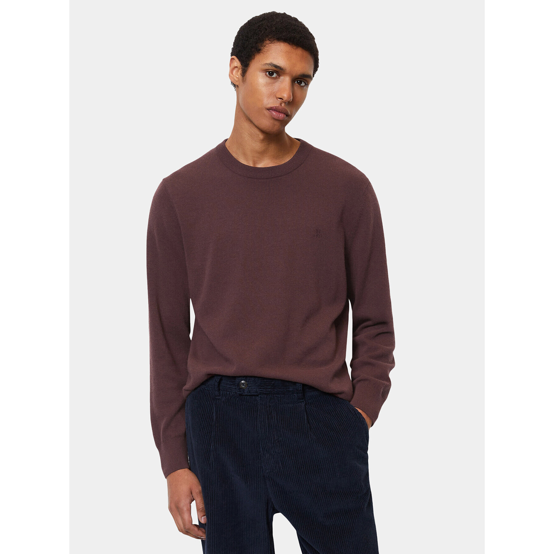 Marc O'Polo Пуловер 329 5144 60504 Бордо Regular Fit - Pepit.bg