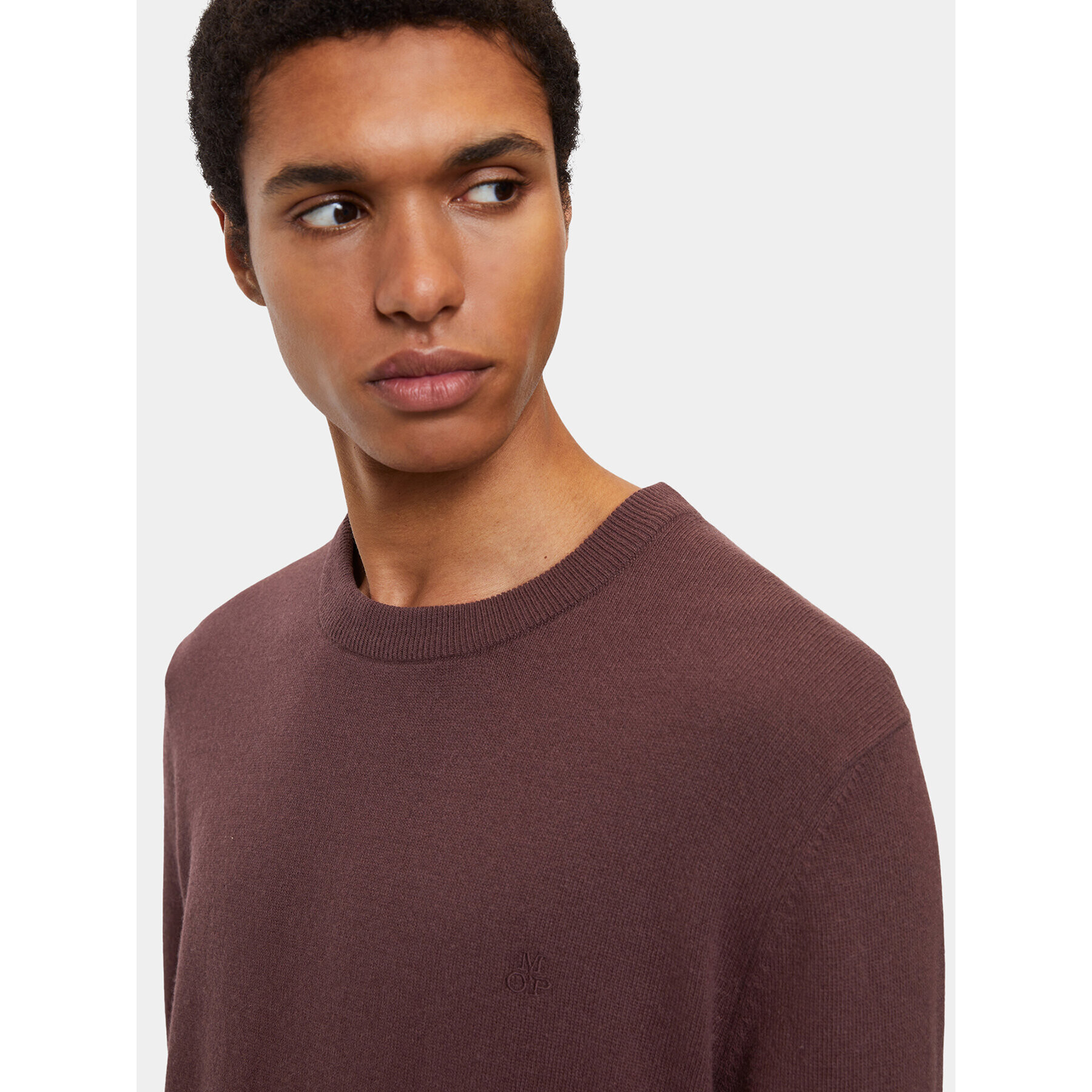 Marc O'Polo Пуловер 329 5144 60504 Бордо Regular Fit - Pepit.bg