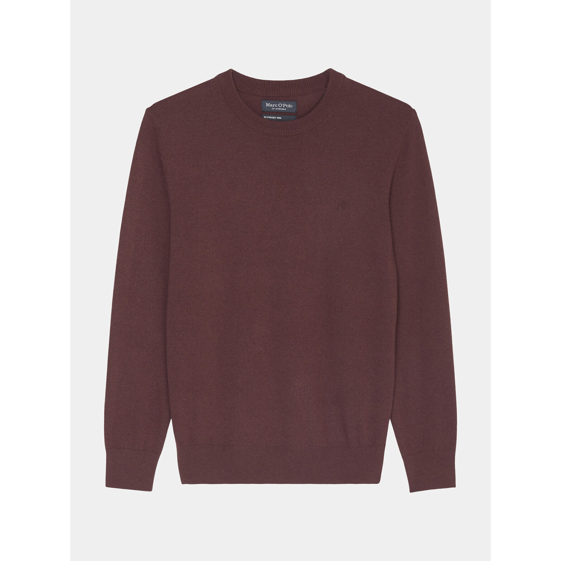 Marc O'Polo Пуловер 329 5144 60504 Бордо Regular Fit - Pepit.bg
