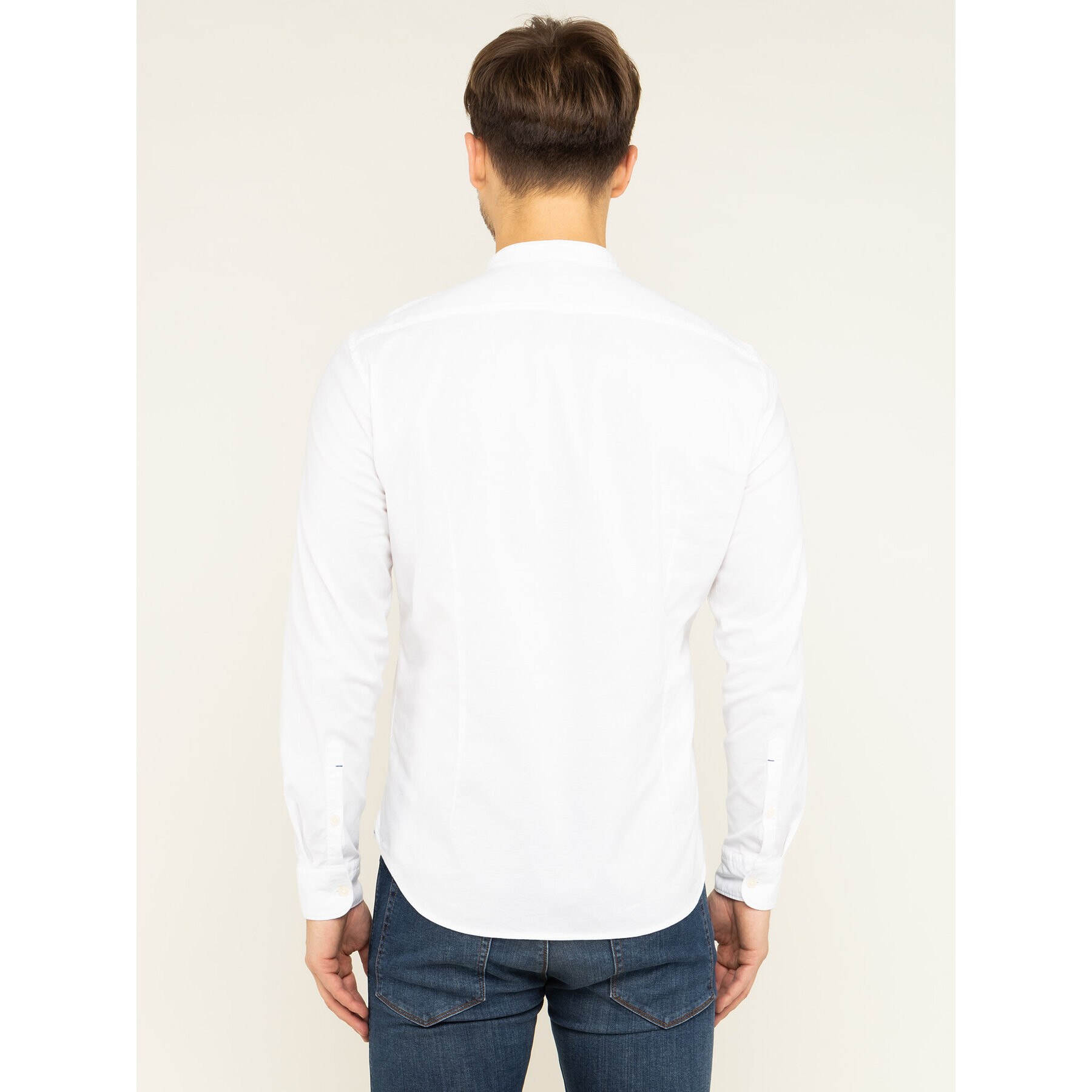 Marc O'Polo Риза 020 7453 42126 Бял Shaped Fit - Pepit.bg