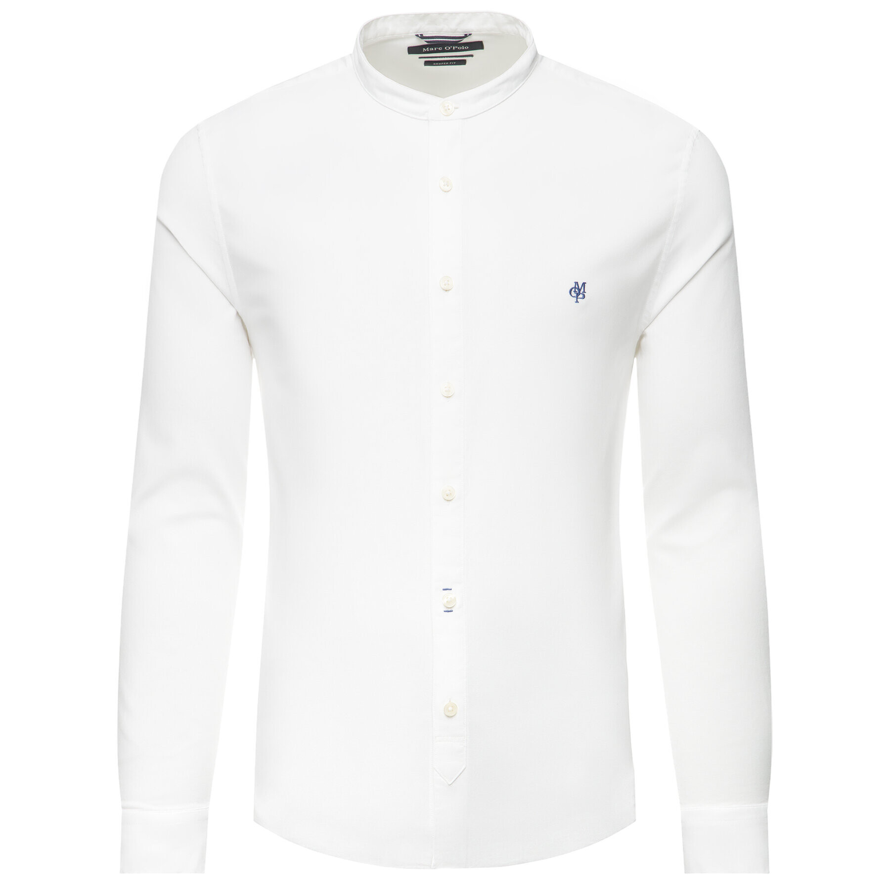 Marc O'Polo Риза 020 7453 42126 Бял Shaped Fit - Pepit.bg
