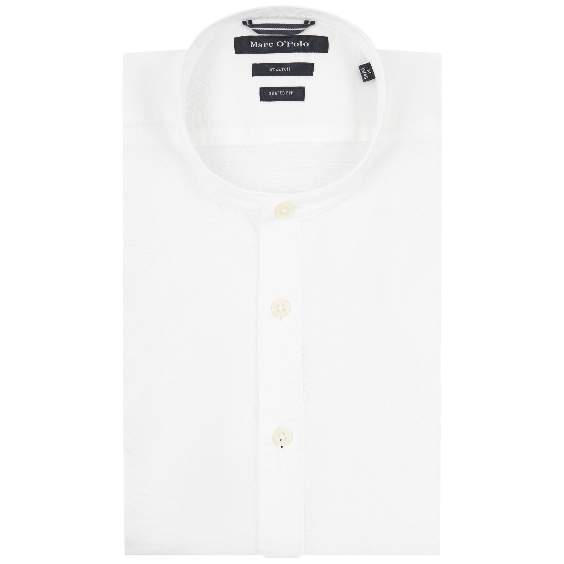 Marc O'Polo Риза 020 7453 42126 Бял Shaped Fit - Pepit.bg