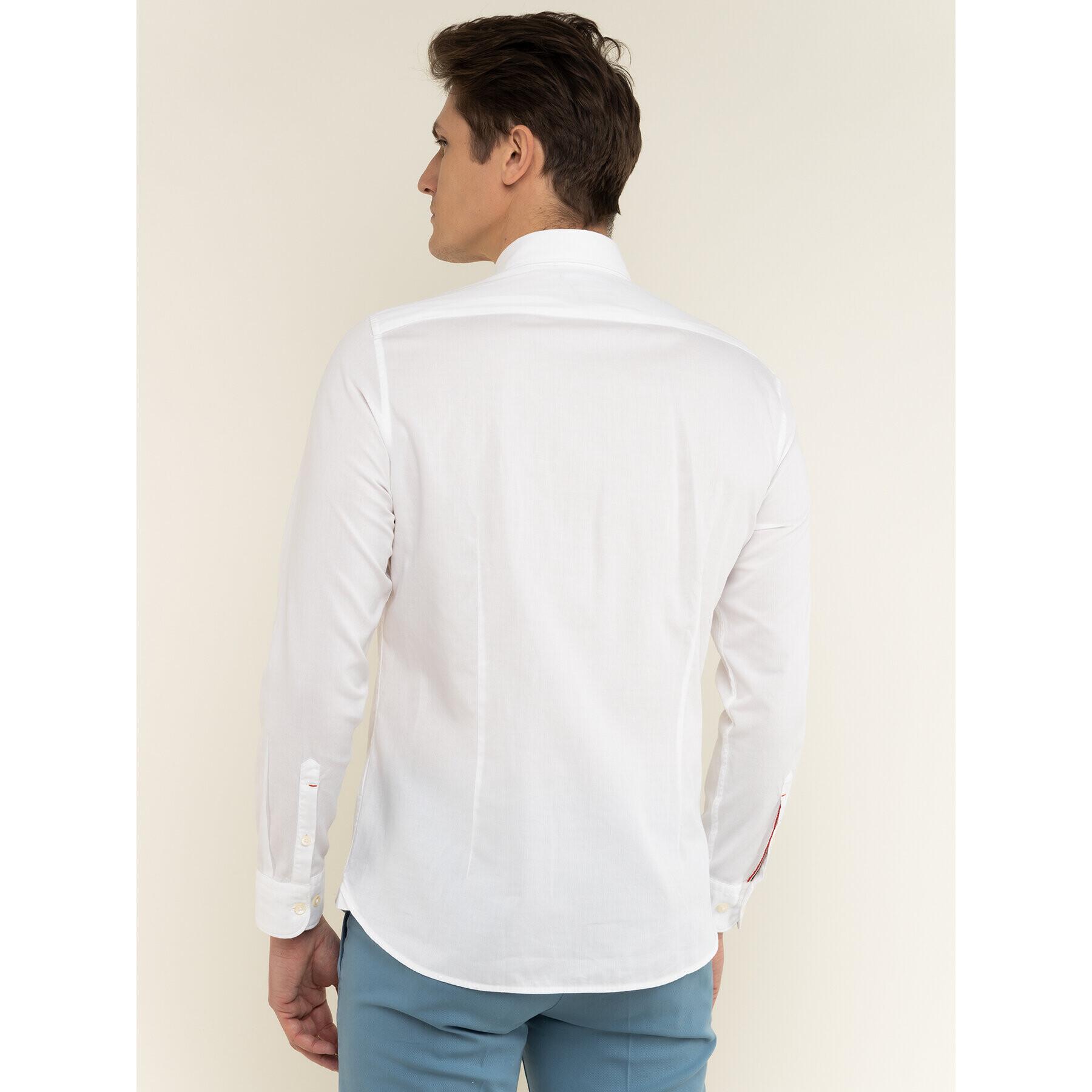 Marc O'Polo Риза 021 7668 42348 Бял Shaped Fit - Pepit.bg