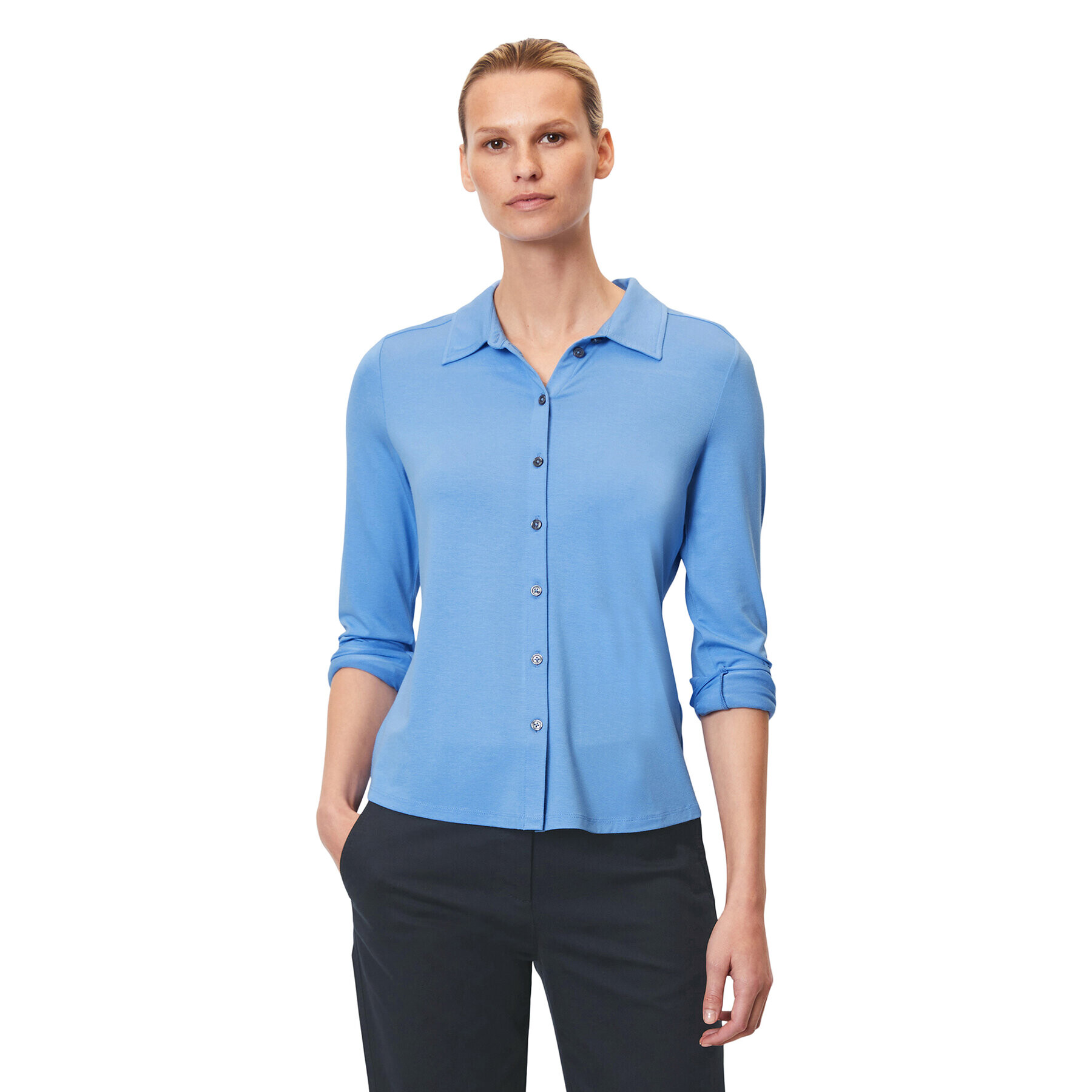 Marc O'Polo Риза 307 2052 52505 Син Regular Fit - Pepit.bg