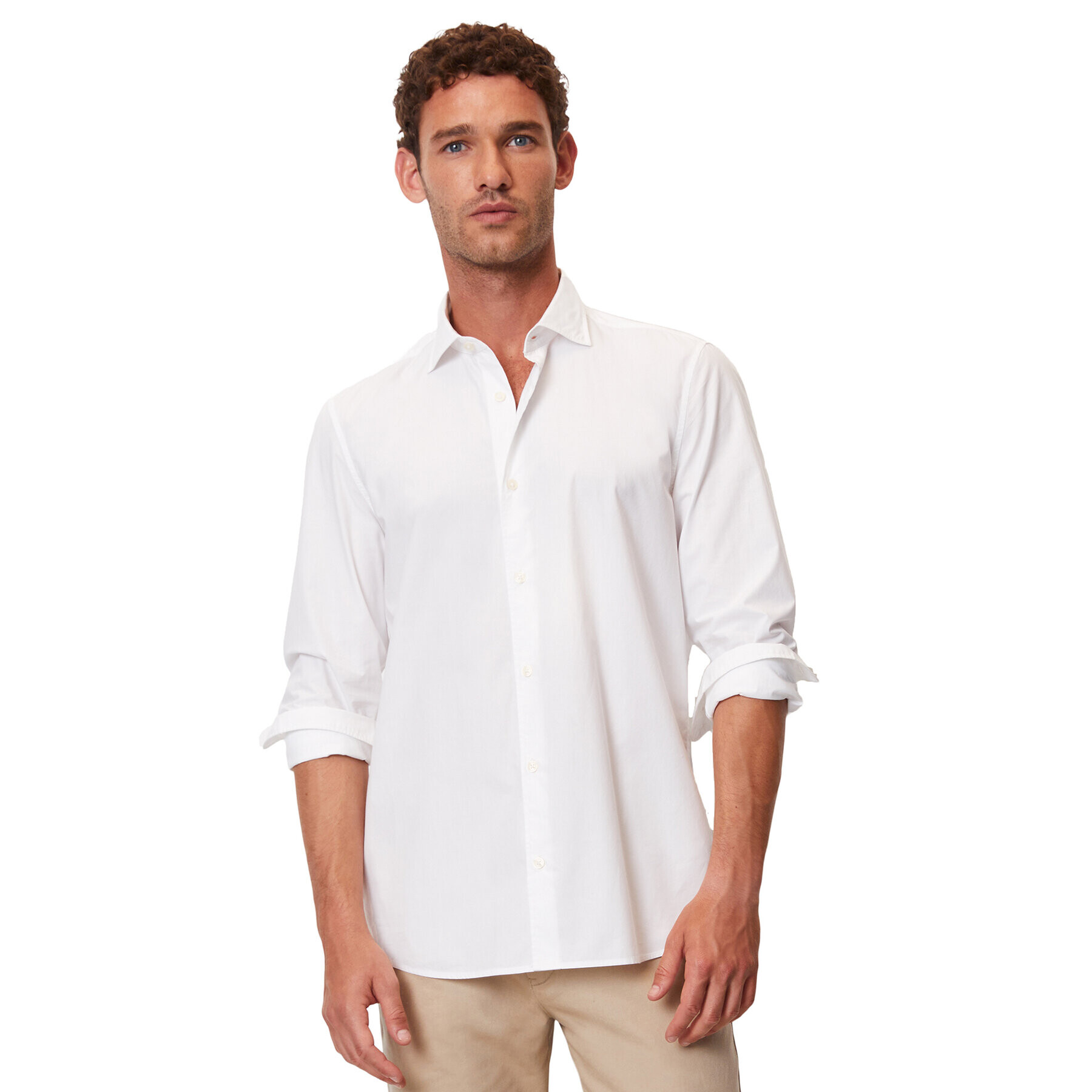 Marc O'Polo Риза 327 1051 42256 Бял Regular Fit - Pepit.bg