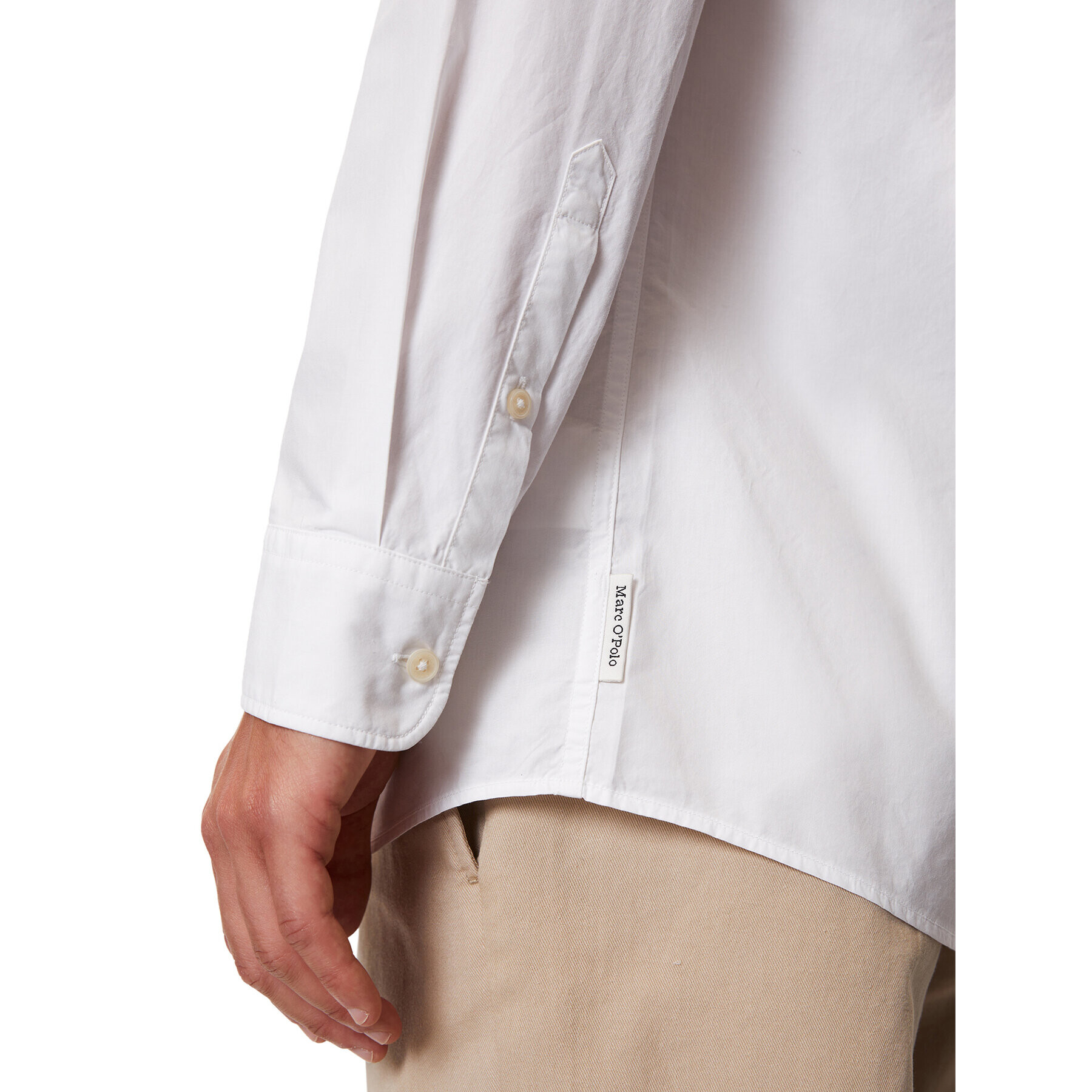 Marc O'Polo Риза 327 1051 42256 Бял Regular Fit - Pepit.bg