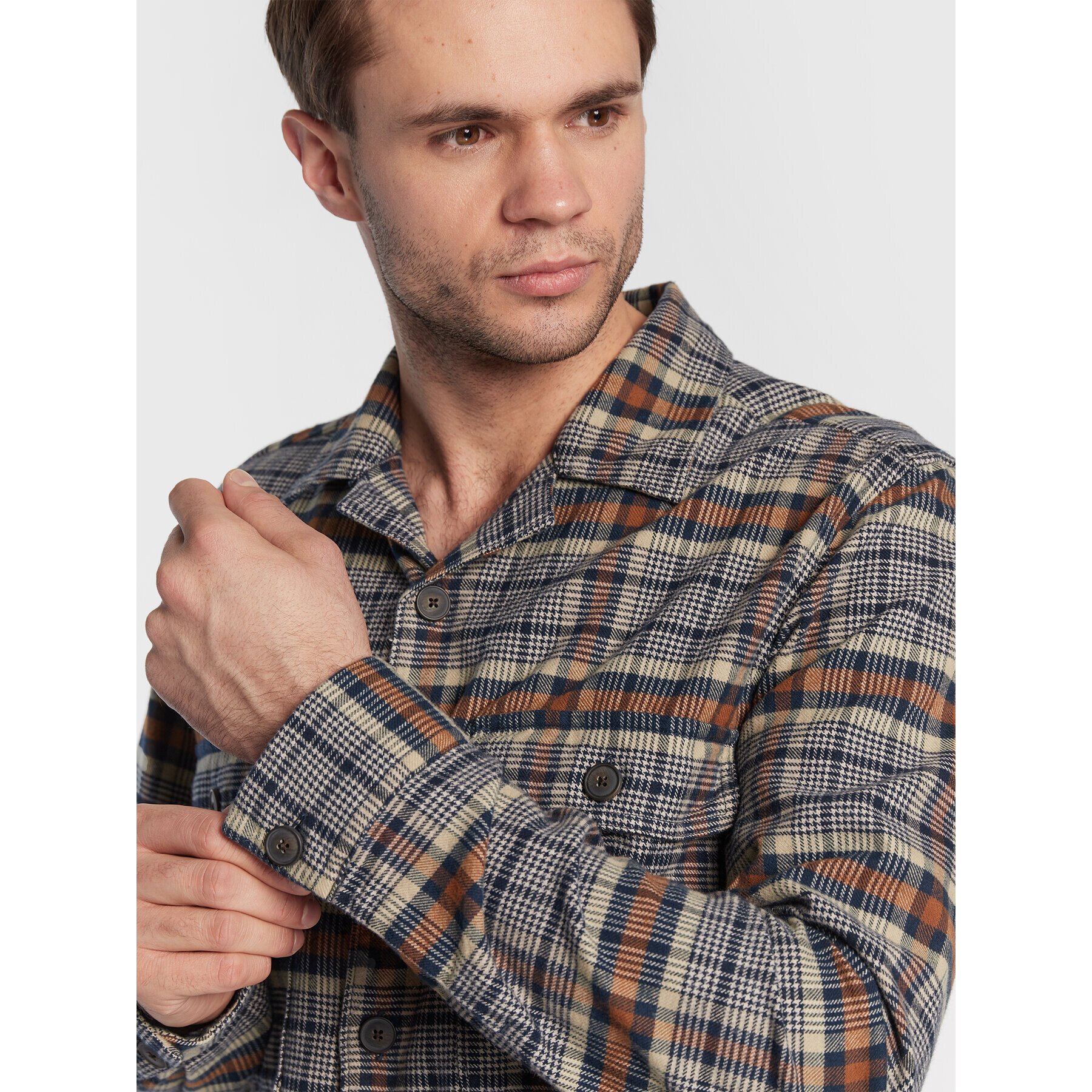 Marc O'Polo Риза M28 7219 42474 Бежов Regular Fit - Pepit.bg