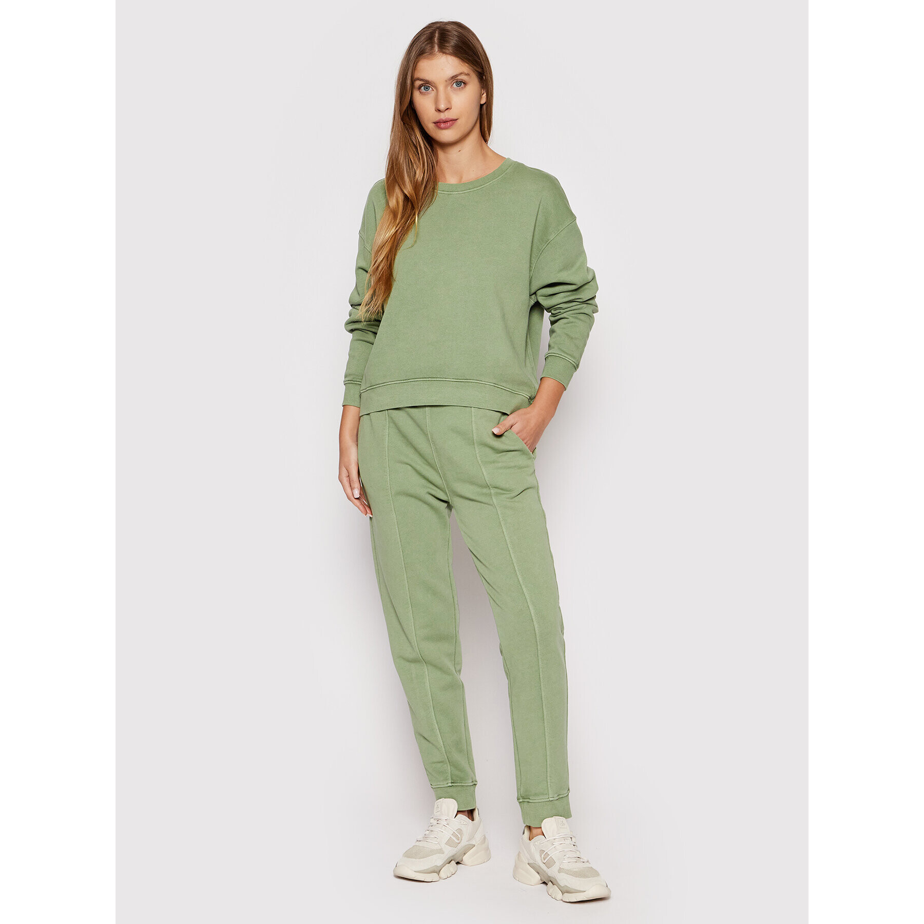 Marc O'Polo Суитшърт 200 4002 54181 Зелен Regular Fit - Pepit.bg