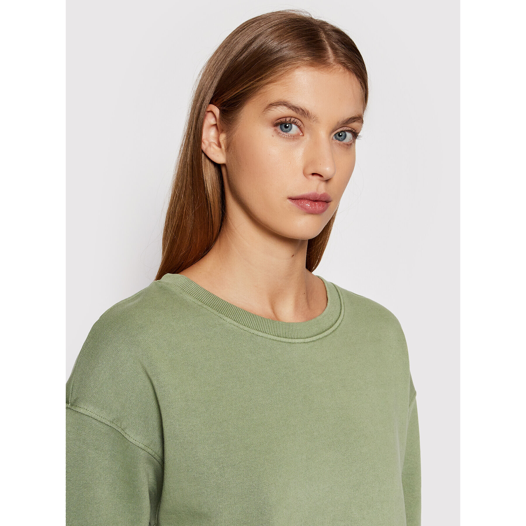 Marc O'Polo Суитшърт 200 4002 54181 Зелен Regular Fit - Pepit.bg