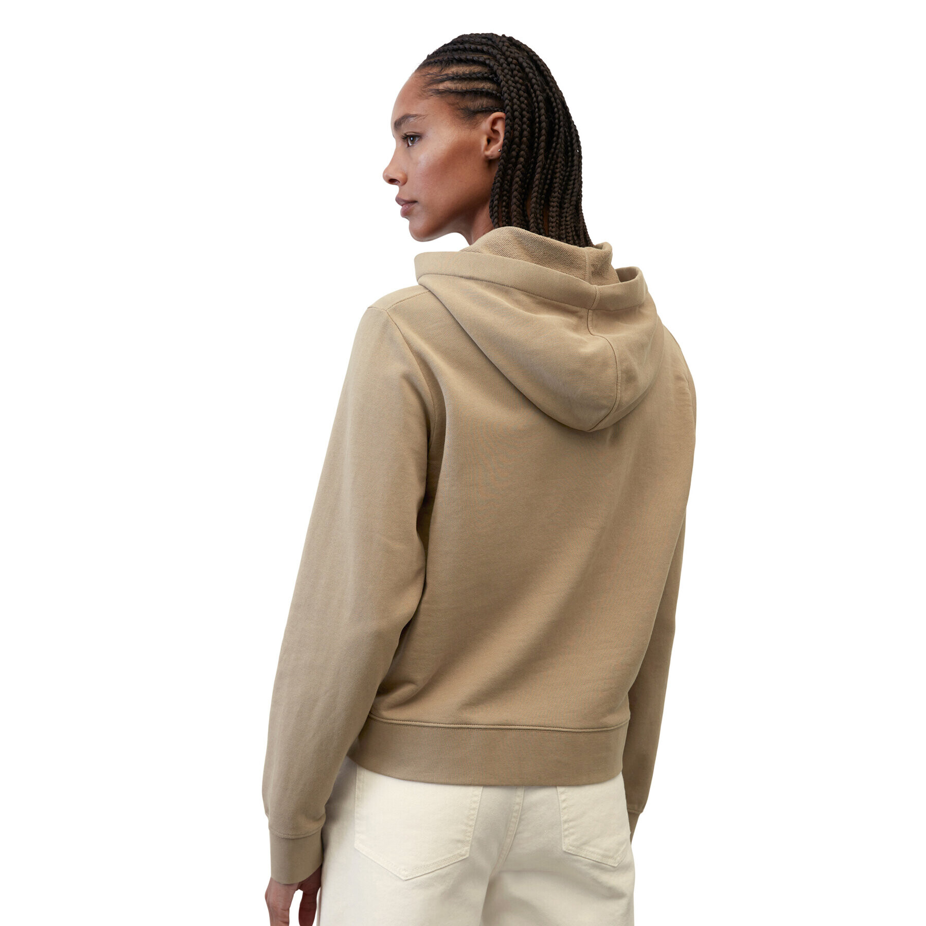 Marc O'Polo Суитшърт 302400154459 Кафяв Regular Fit - Pepit.bg