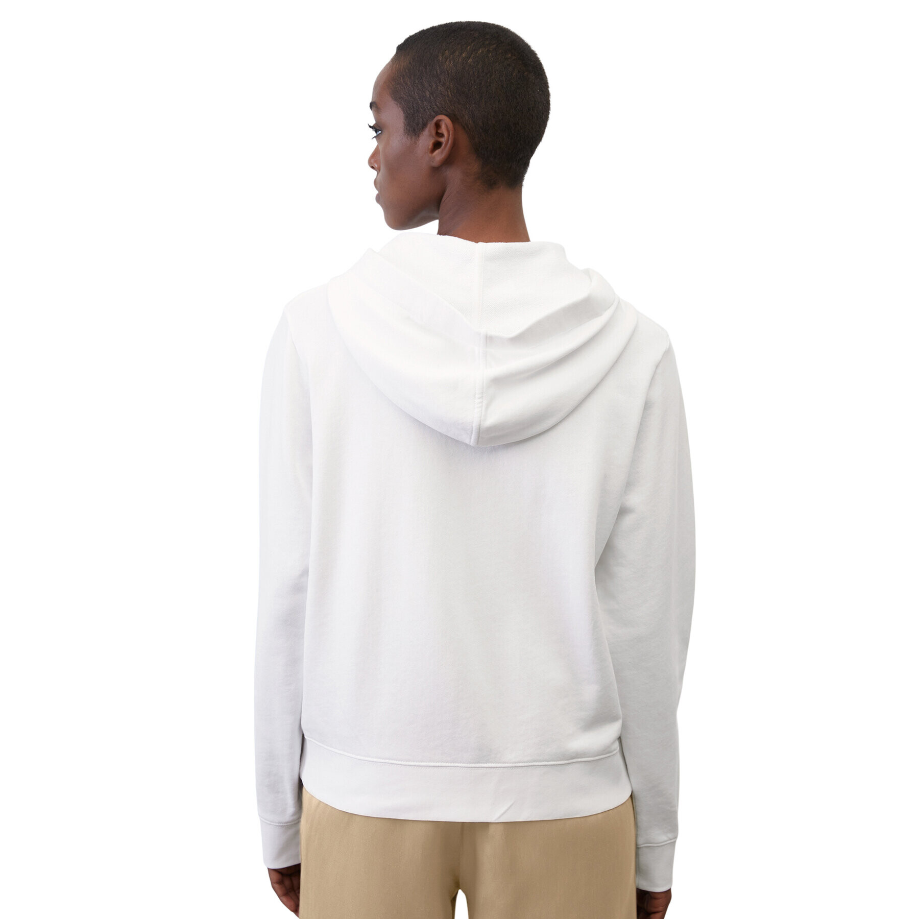 Marc O'Polo Суитшърт 302400157081 Бял Regular Fit - Pepit.bg