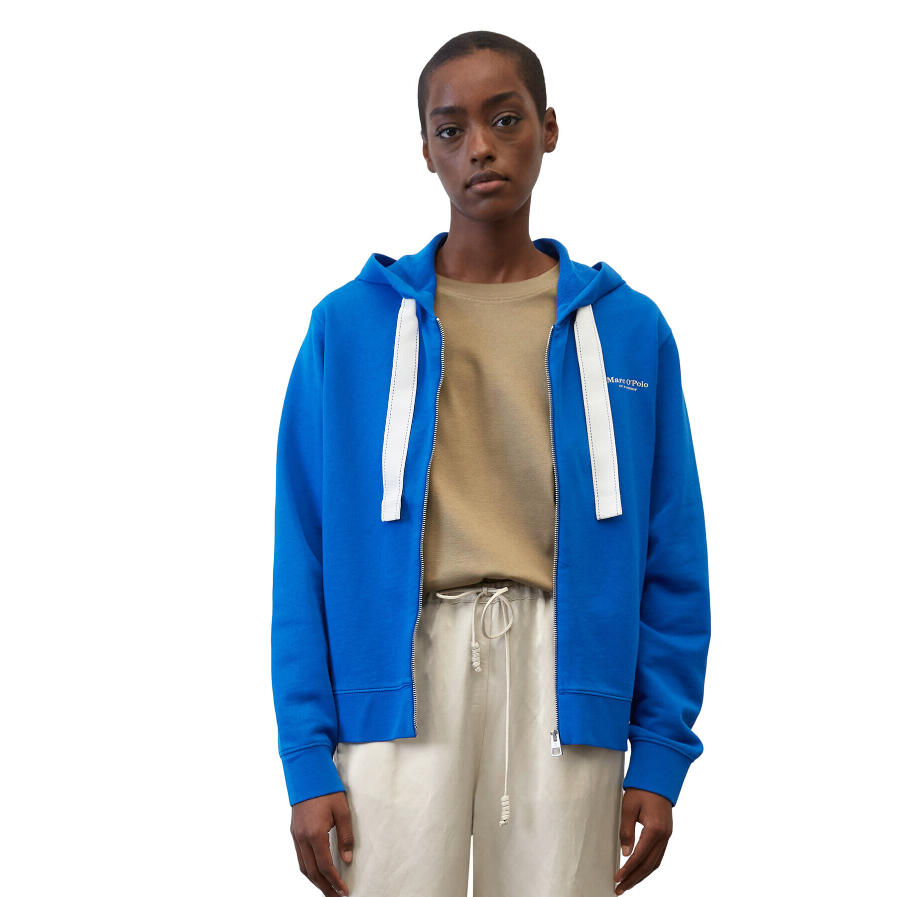 Marc O'Polo Суитшърт 302400157081 Син Regular Fit - Pepit.bg