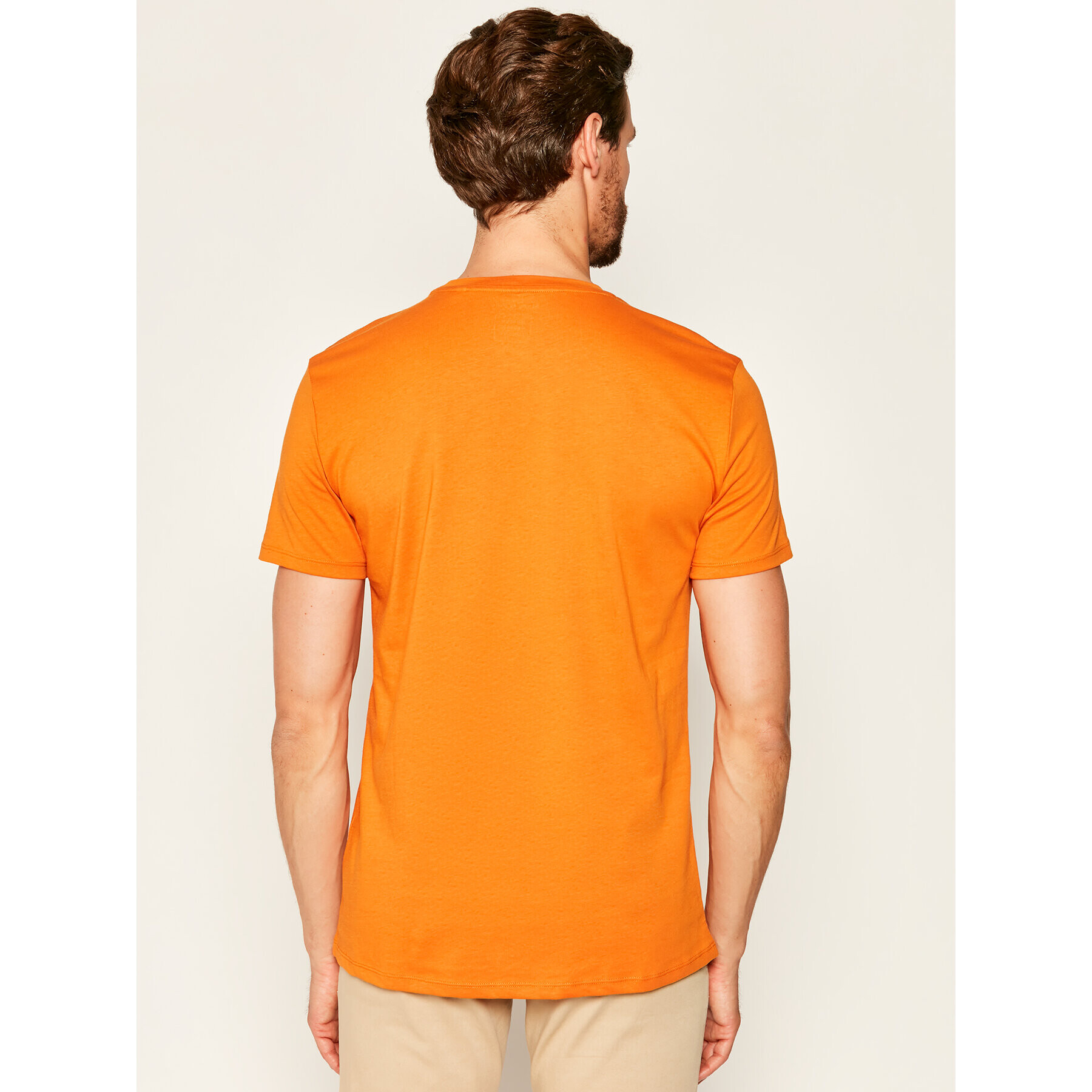 Marc O'Polo Тишърт 026 2220 51230 Оранжев Regular Fit - Pepit.bg
