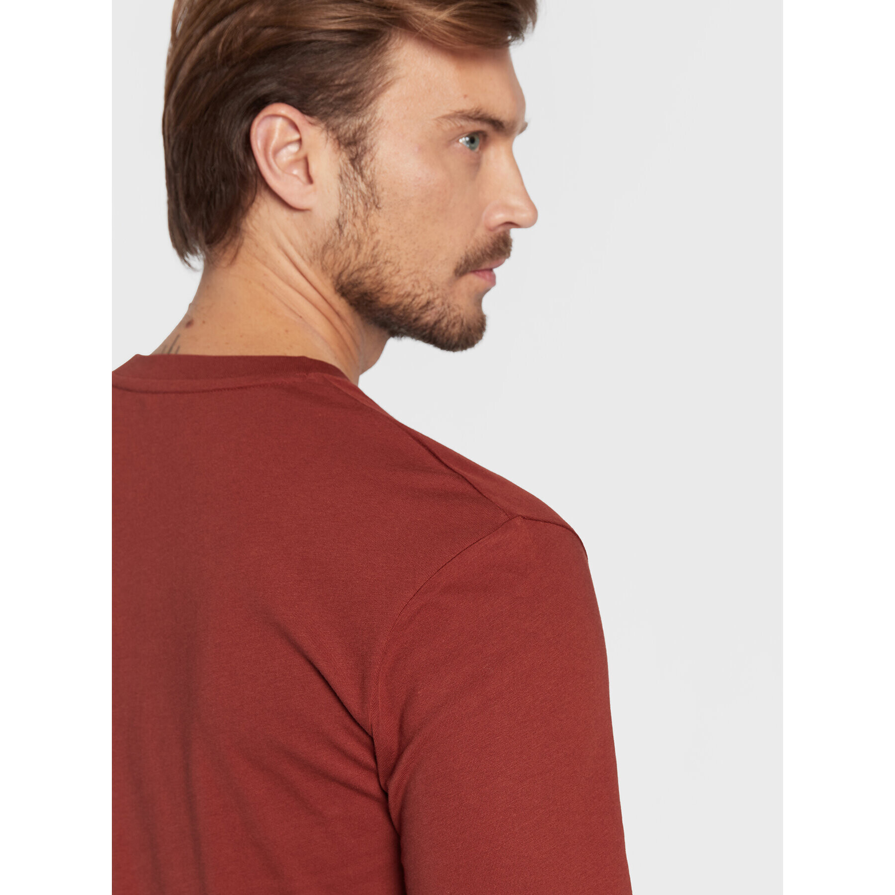 Marc O'Polo Тишърт 226 2012 51080 Оранжев Regular Fit - Pepit.bg