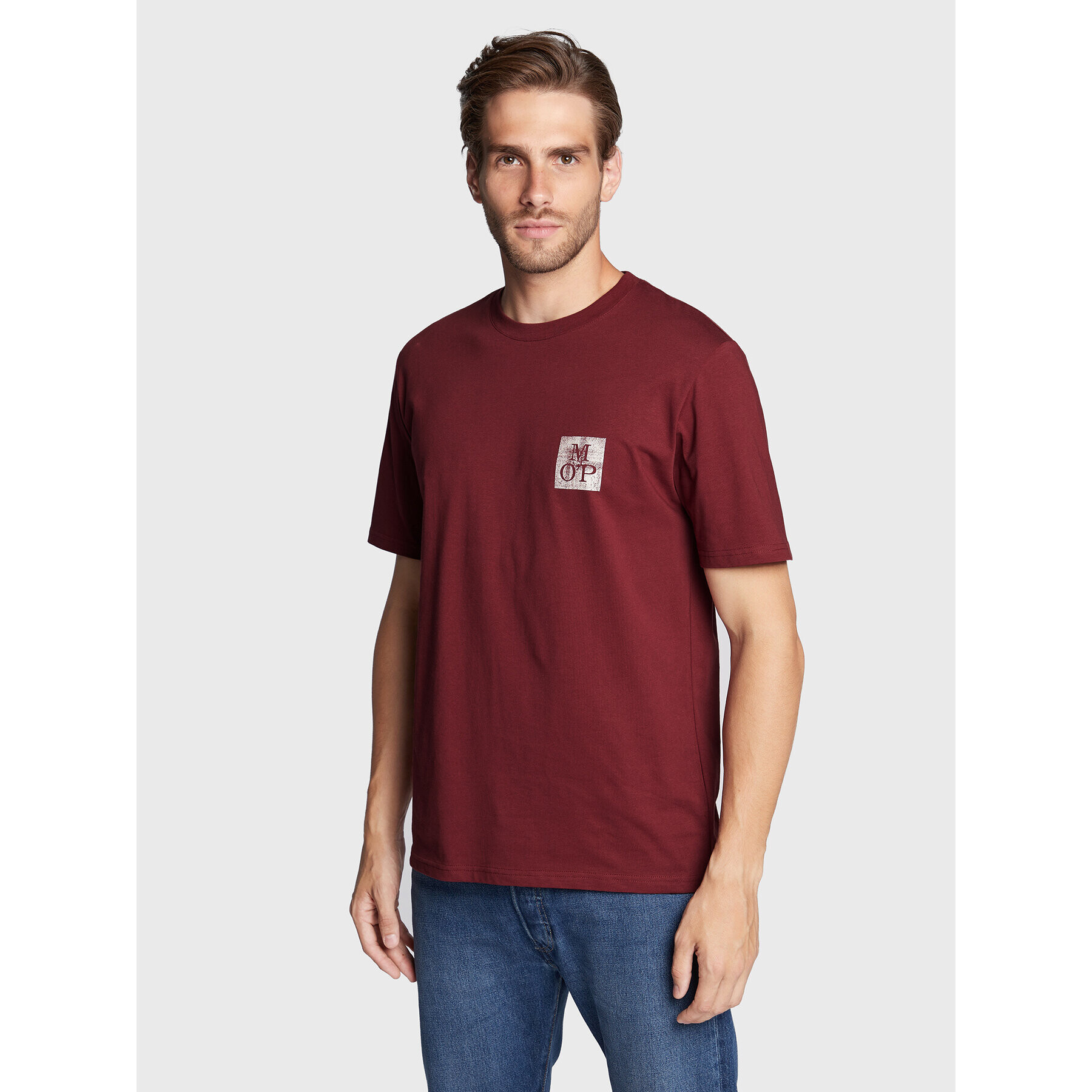 Marc O'Polo Тишърт 227 2012 51620 Бордо Regular Fit - Pepit.bg