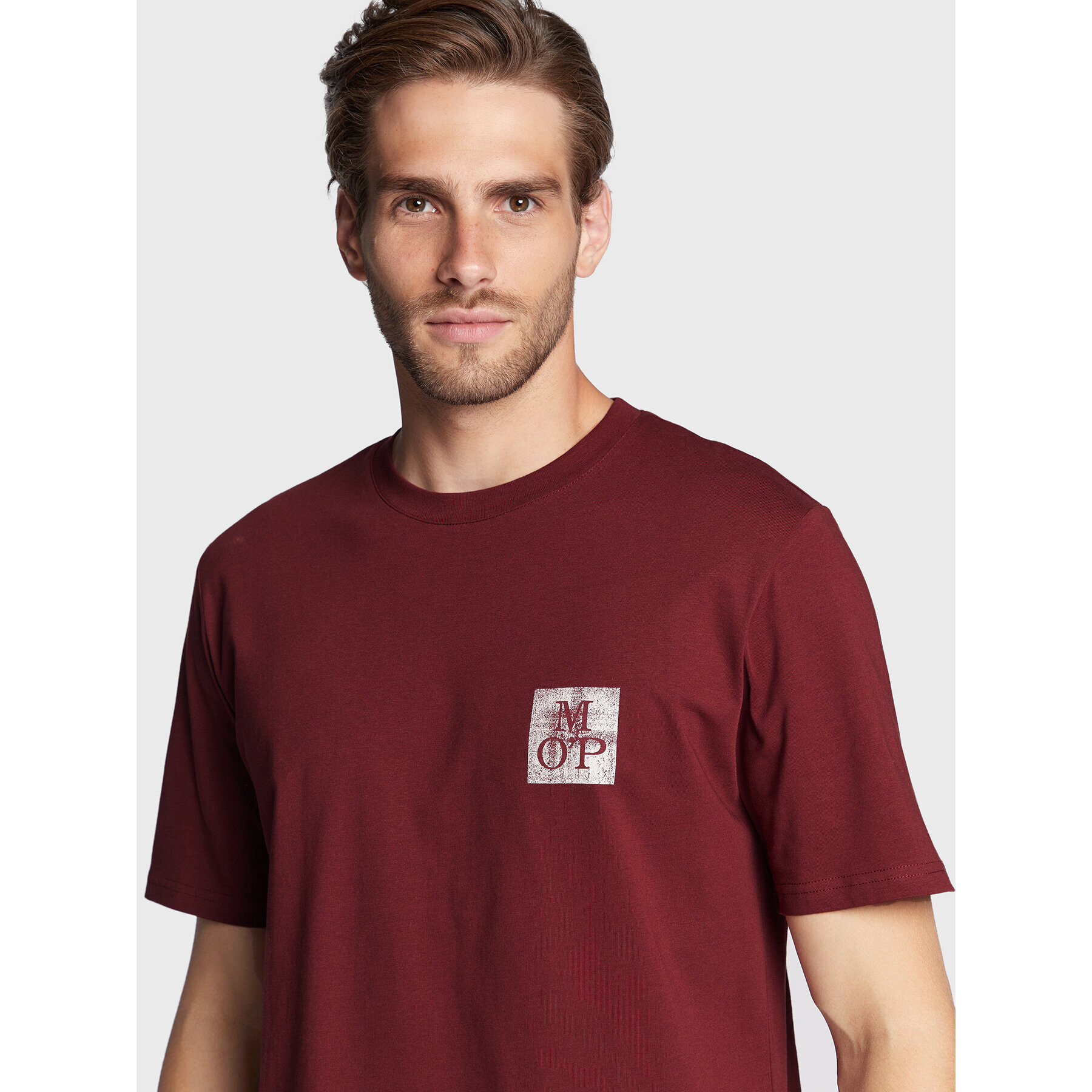 Marc O'Polo Тишърт 227 2012 51620 Бордо Regular Fit - Pepit.bg