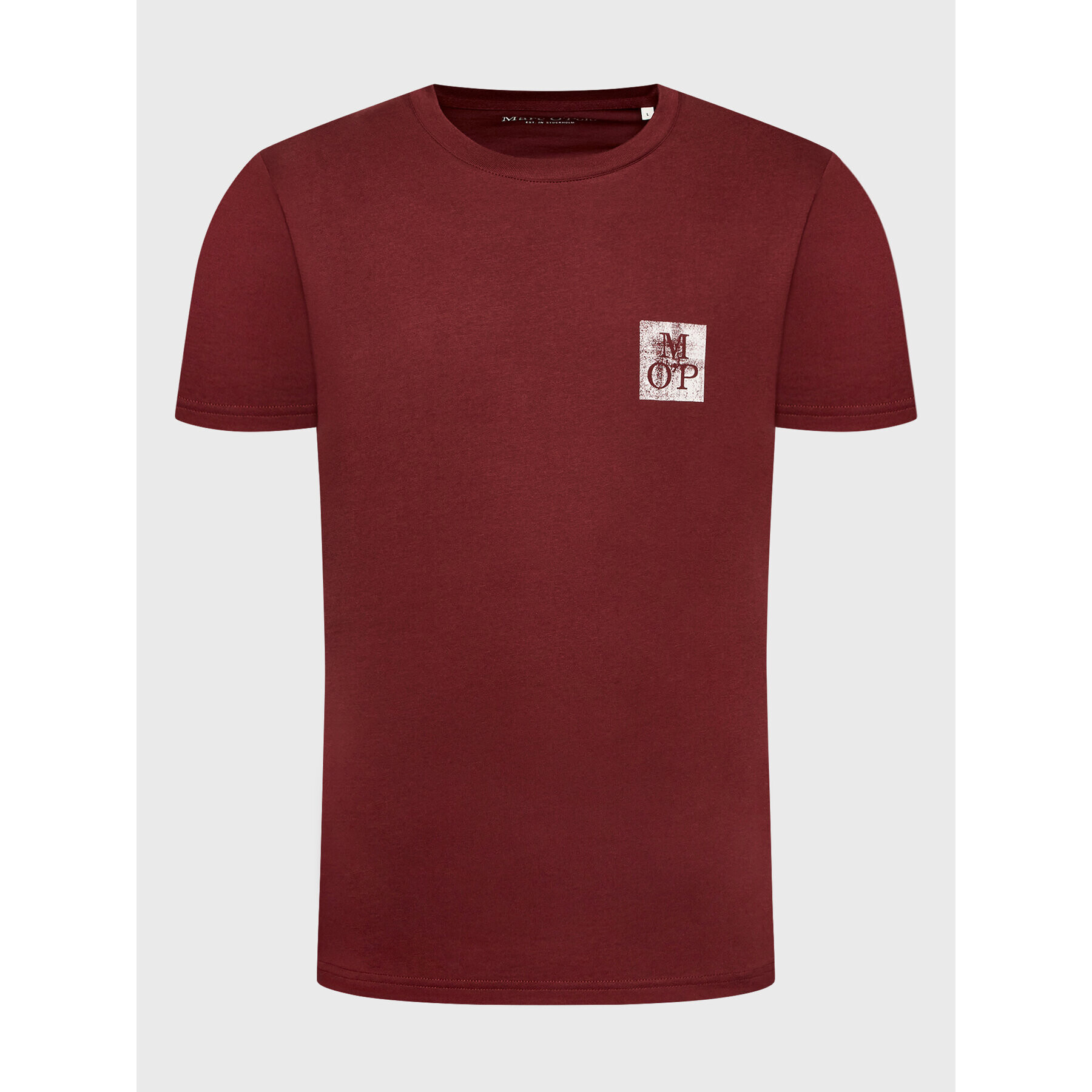 Marc O'Polo Тишърт 227 2012 51620 Бордо Regular Fit - Pepit.bg