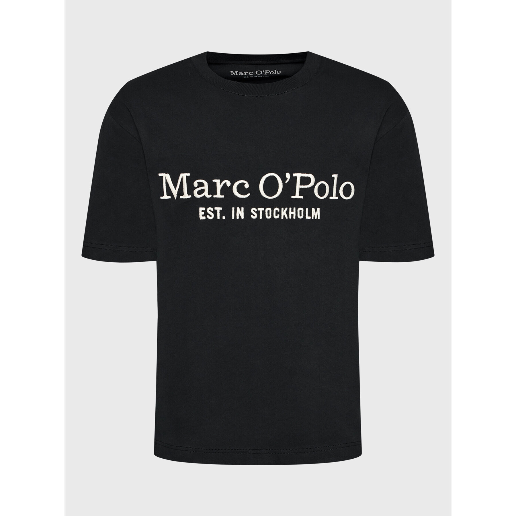 Marc O'Polo Тишърт 227 2083 51572 Черен Relaxed Fit - Pepit.bg